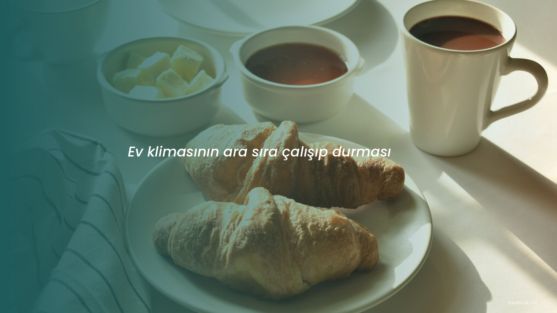 Ev klimasının ara sıra çalışıp durması