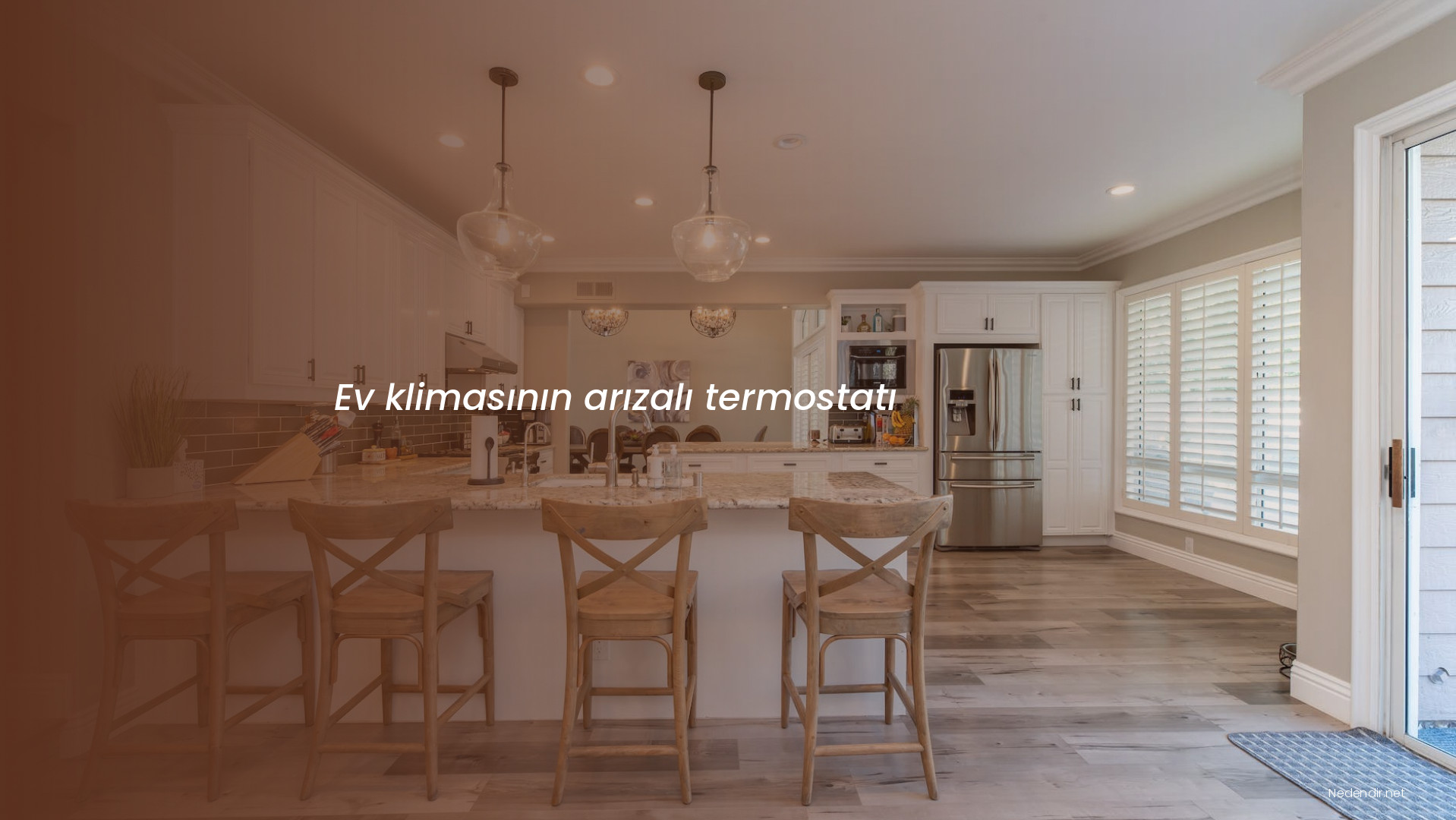 Ev klimasının arızalı termostatı