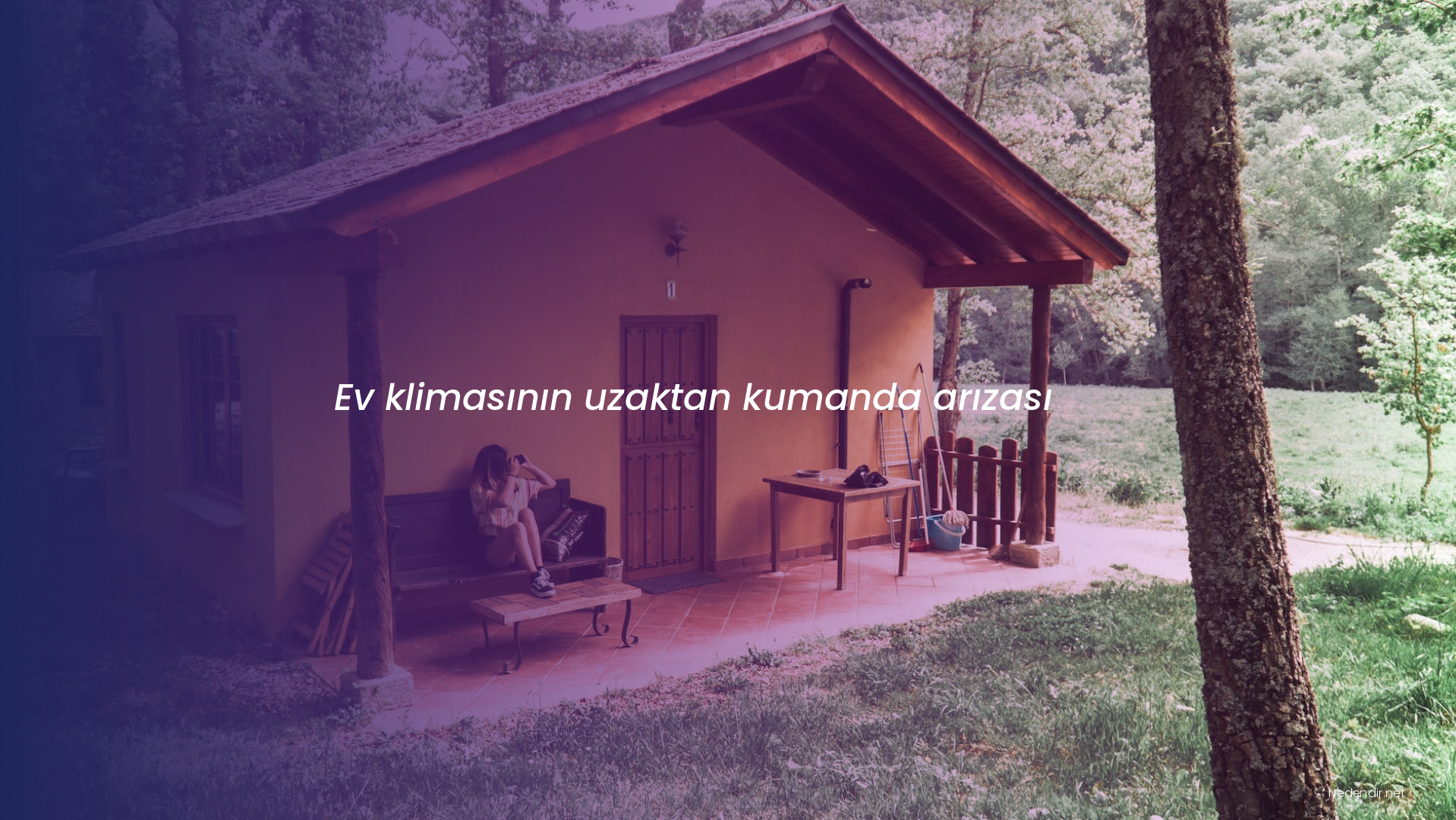 Ev klimasının uzaktan kumanda arızası
