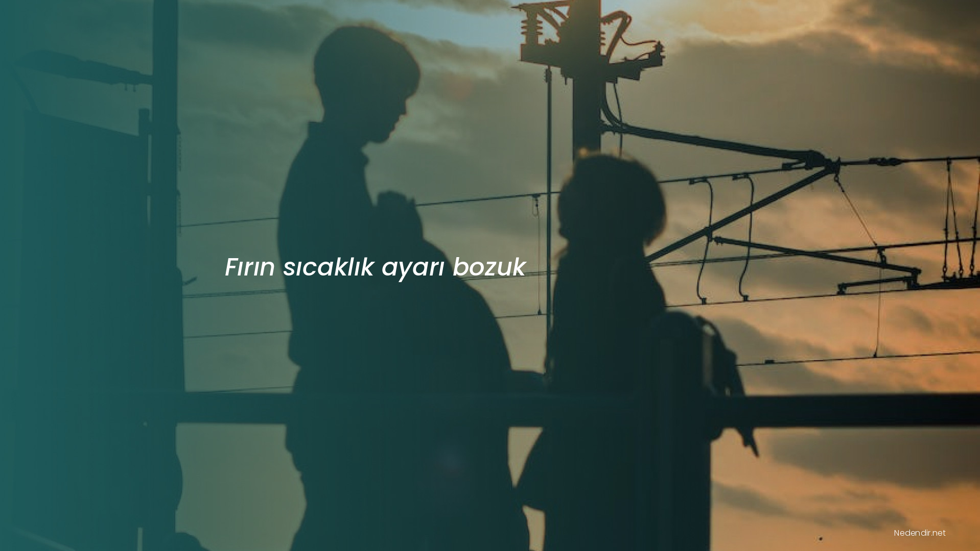 Fırın sıcaklık ayarı bozuk