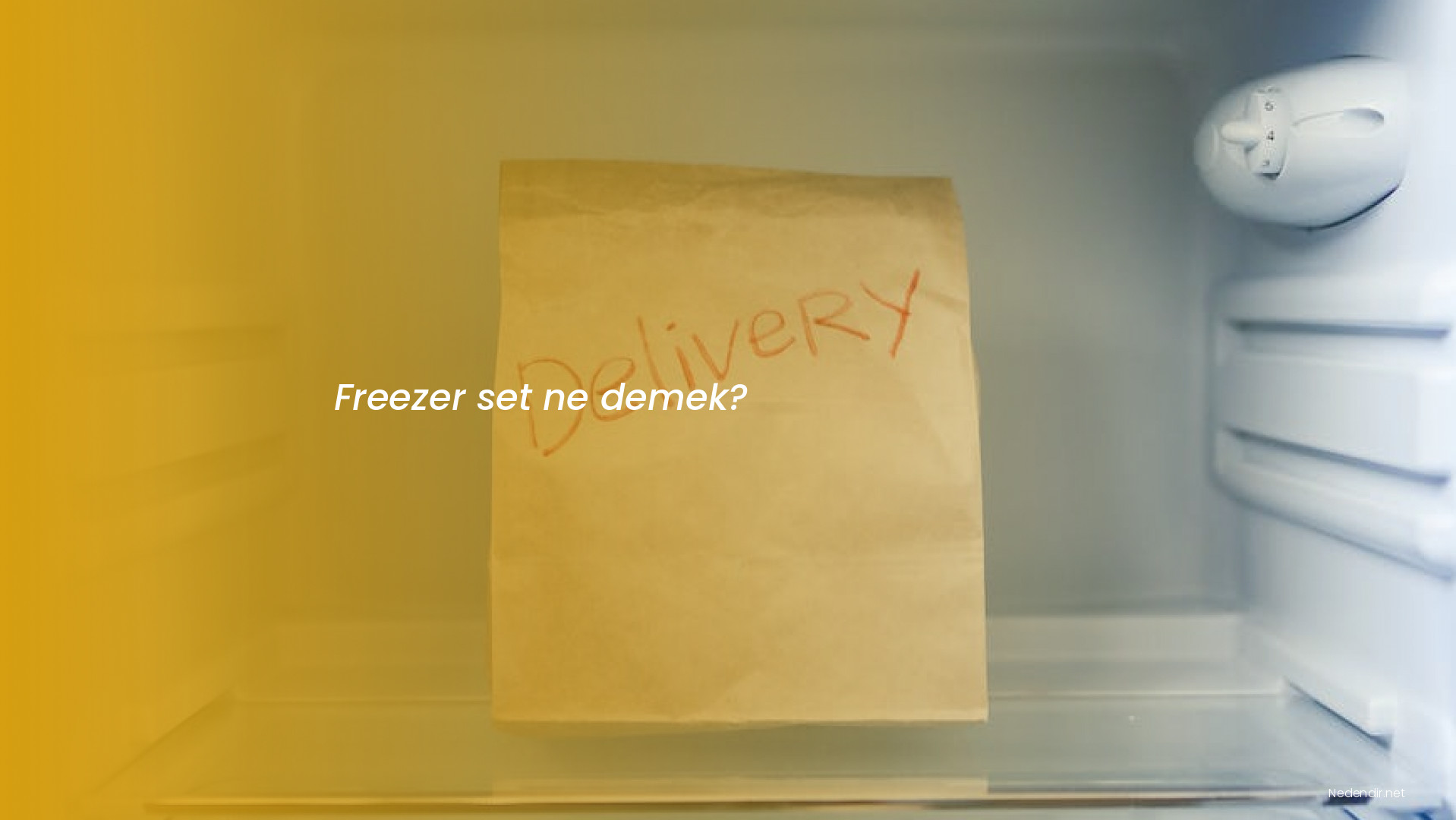 Freezer set ne demek?