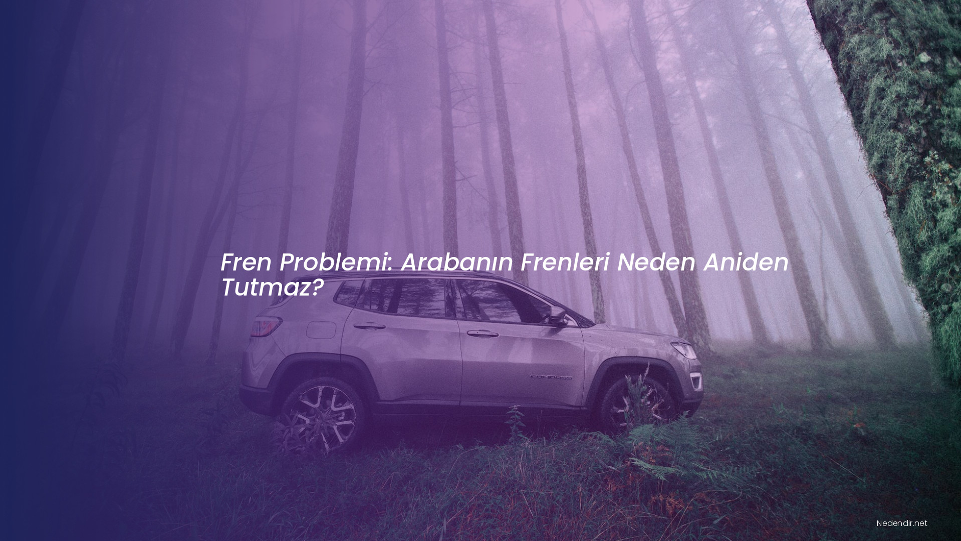 Fren Problemi: Arabanın Frenleri Neden Aniden Tutmaz?