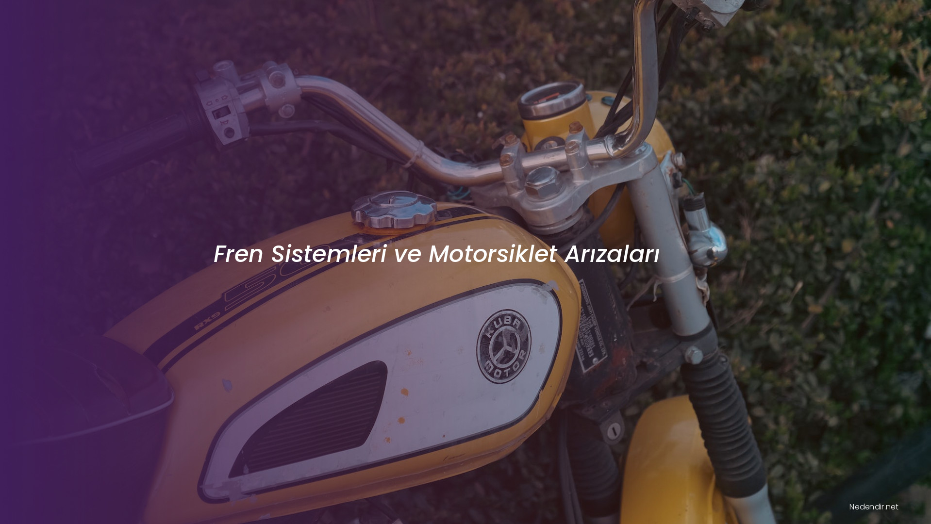 Fren Sistemleri ve Motorsiklet Arızaları