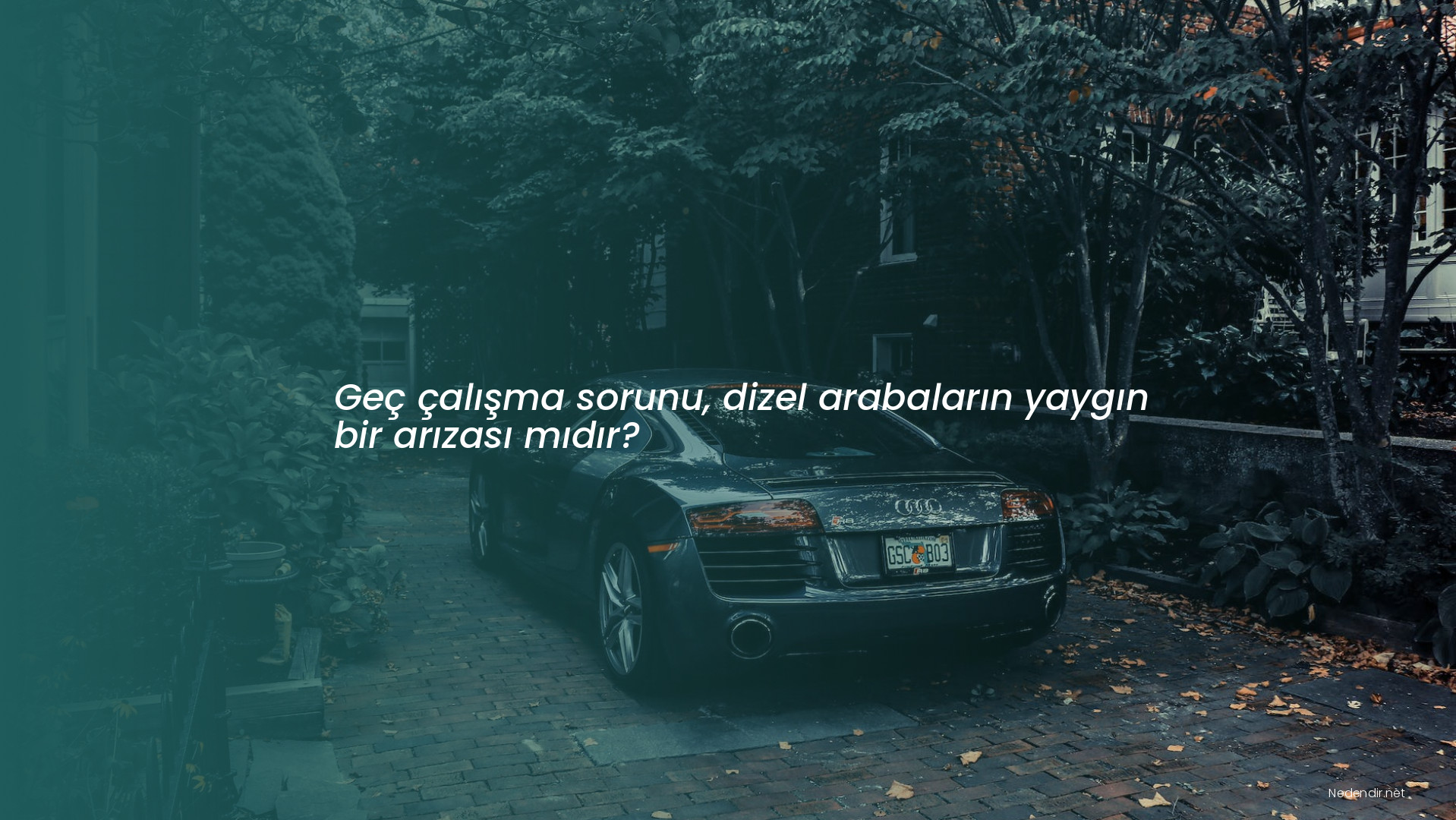 Geç çalışma sorunu, dizel arabaların yaygın bir arızası mıdır?