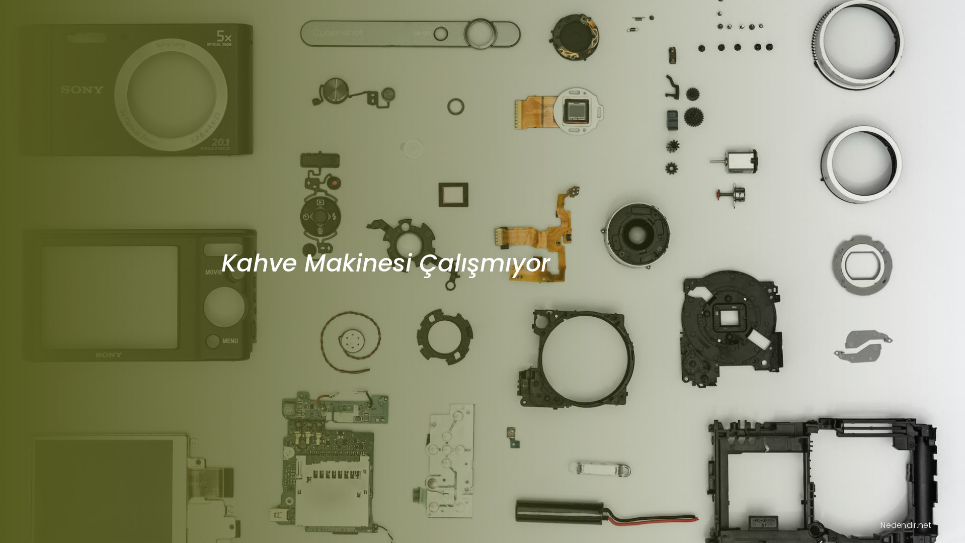 Kahve Makinesi Çalışmıyor