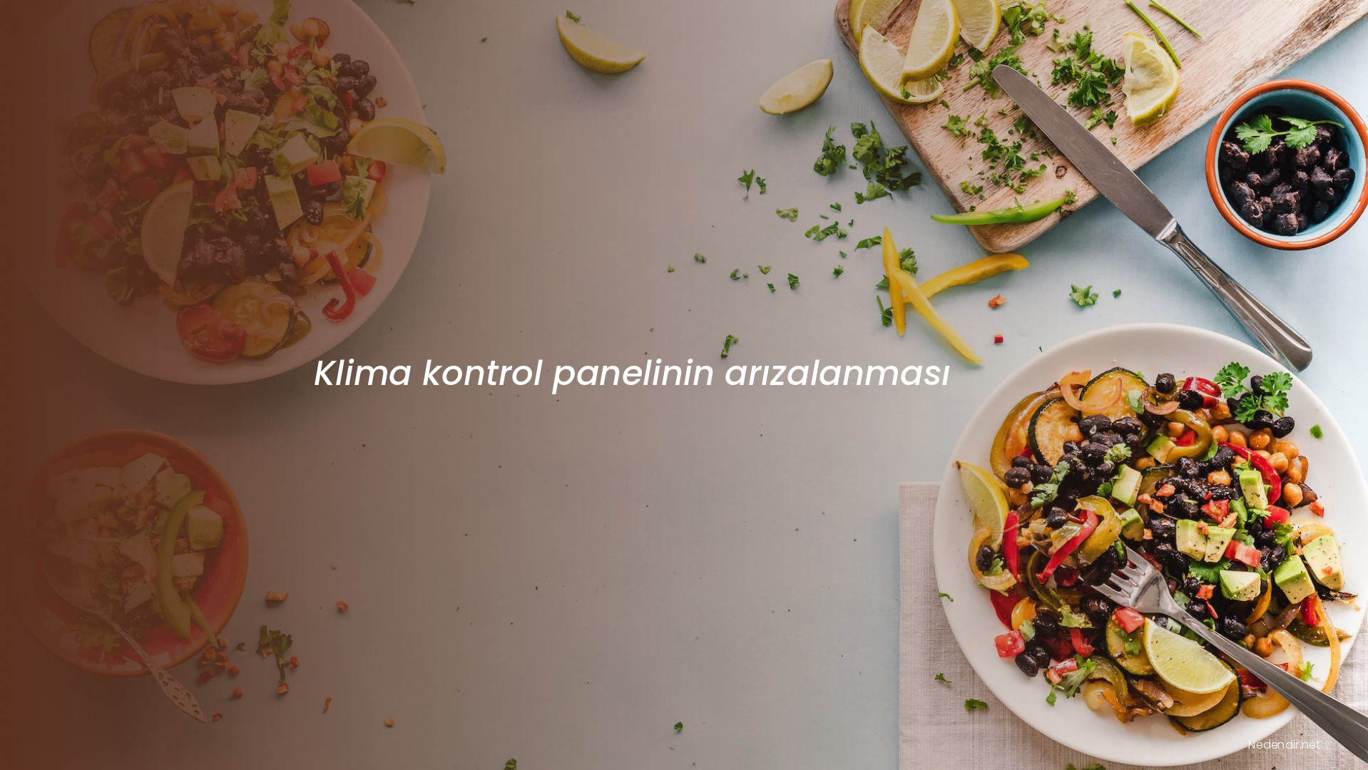 Klima kontrol panelinin arızalanması