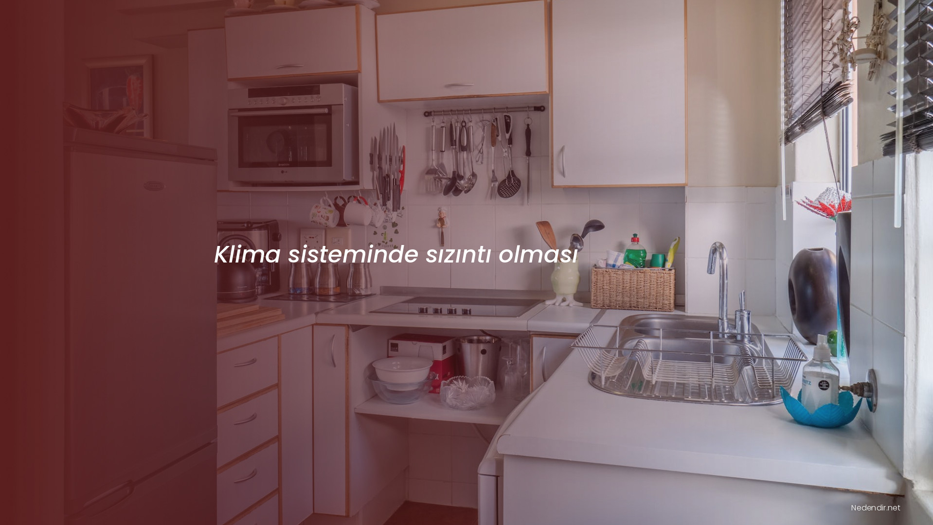 Klima sisteminde sızıntı olması