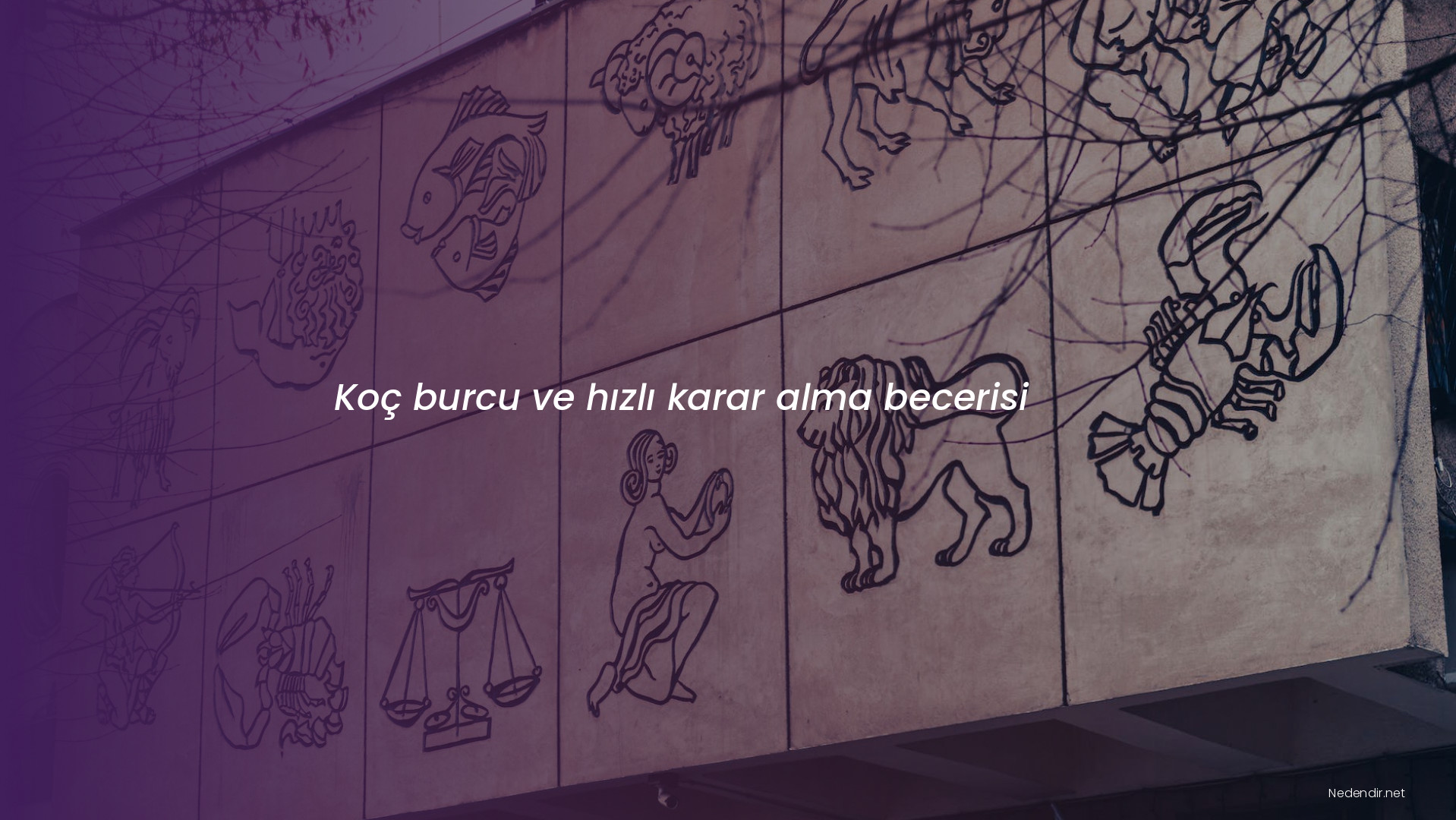Koç burcu ve hızlı karar alma becerisi