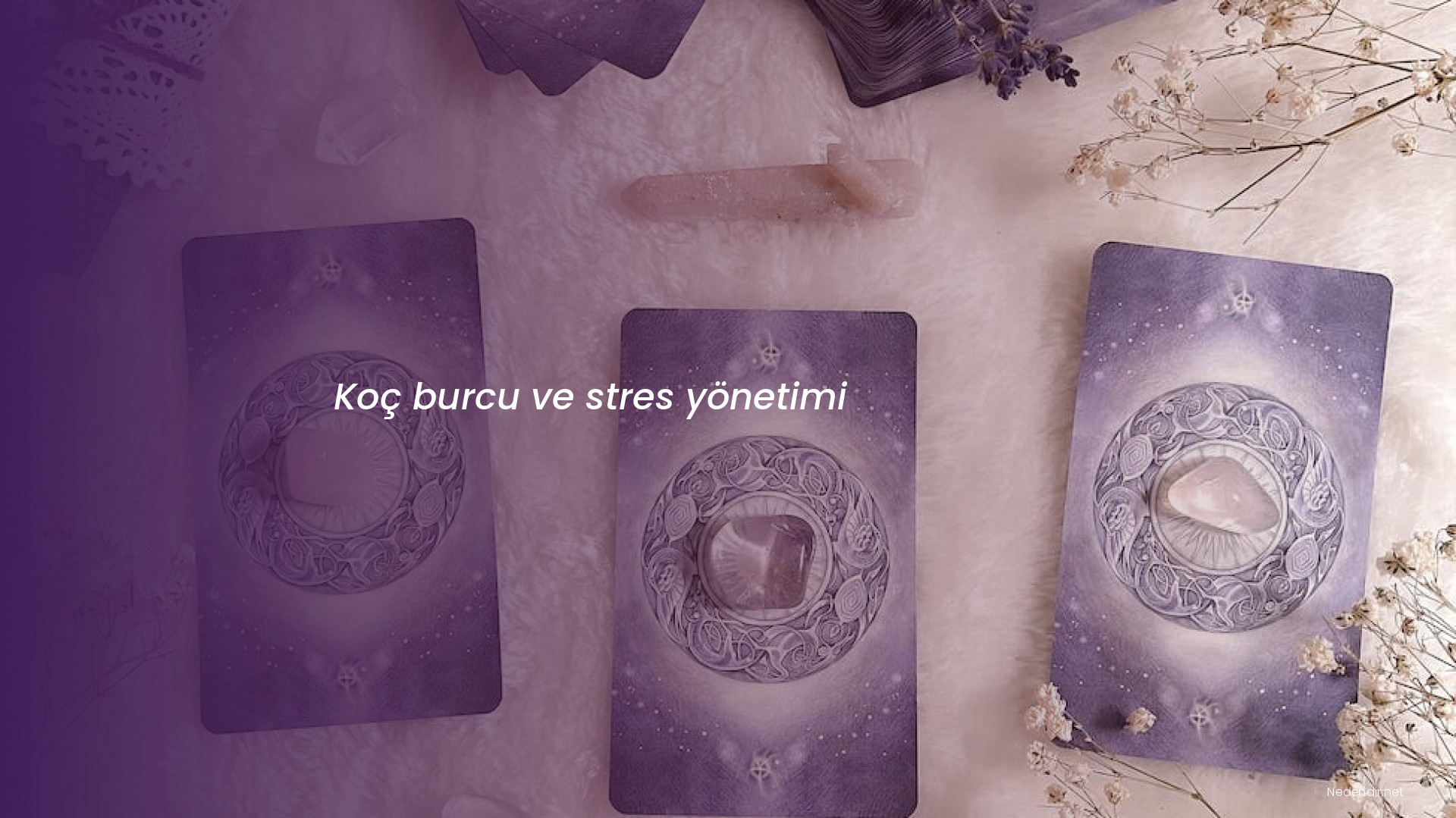 Koç burcu ve stres yönetimi