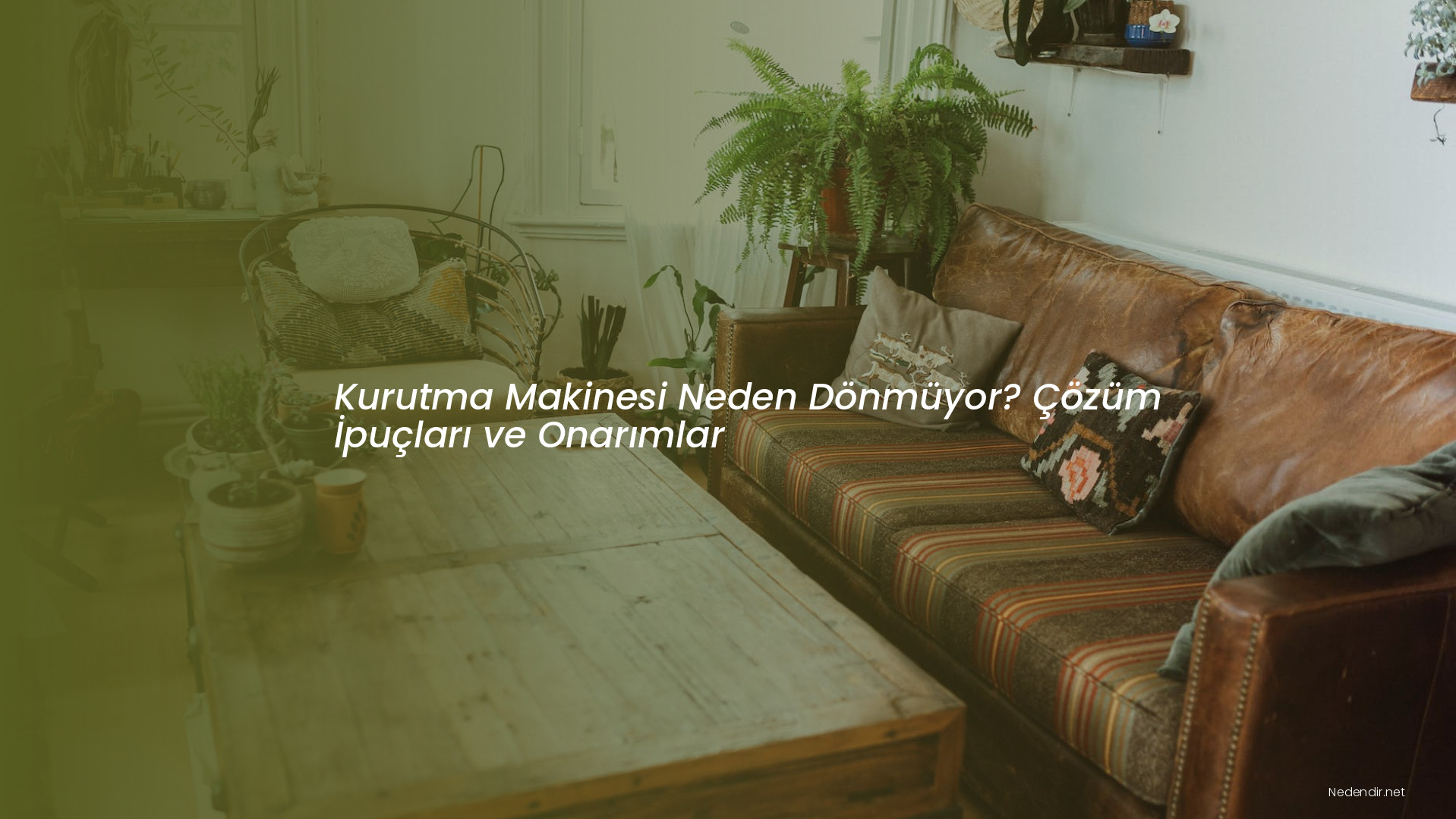 Kurutma Makinesi Neden Dönmüyor? Çözüm İpuçları ve Onarımlar