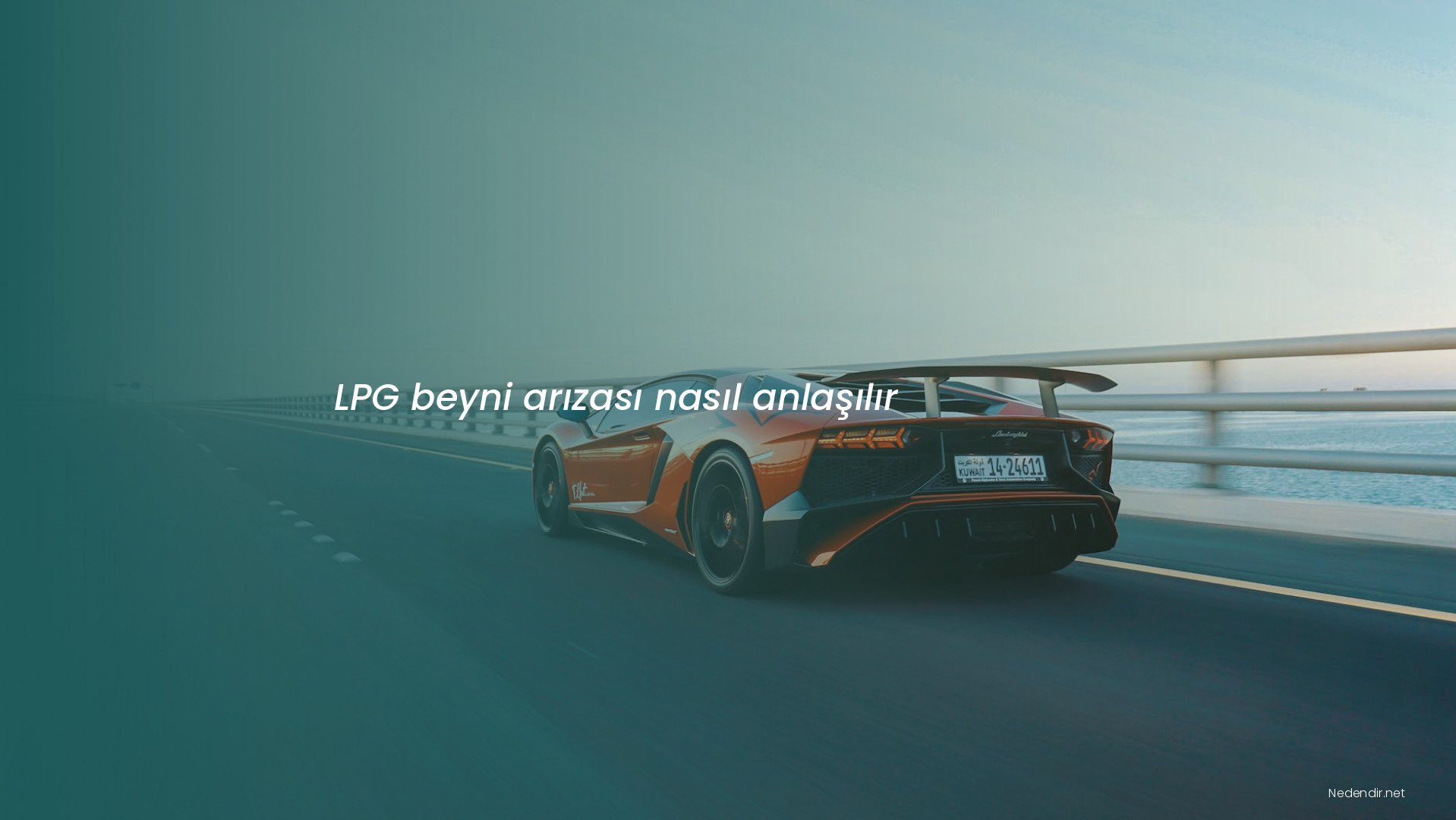 LPG beyni arızası nasıl anlaşılır