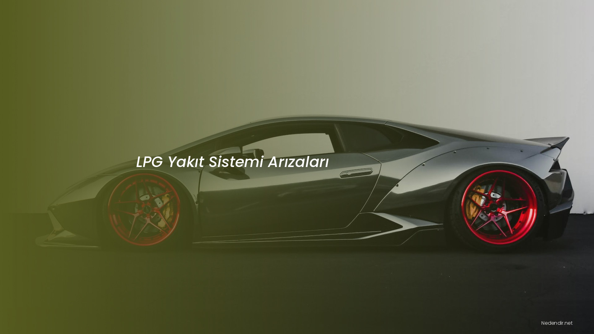LPG Yakıt Sistemi Arızaları