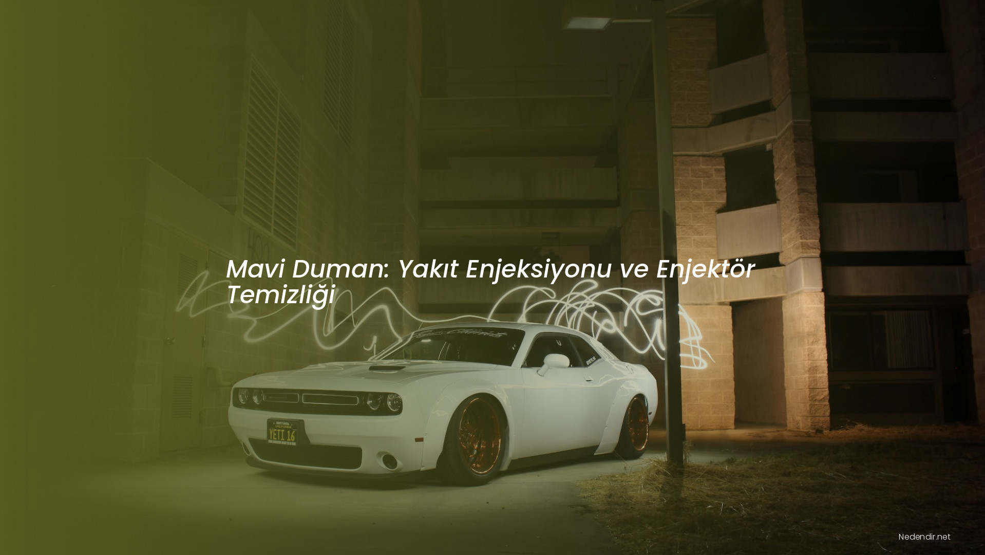 Mavi Duman: Yakıt Enjeksiyonu ve Enjektör Temizliği