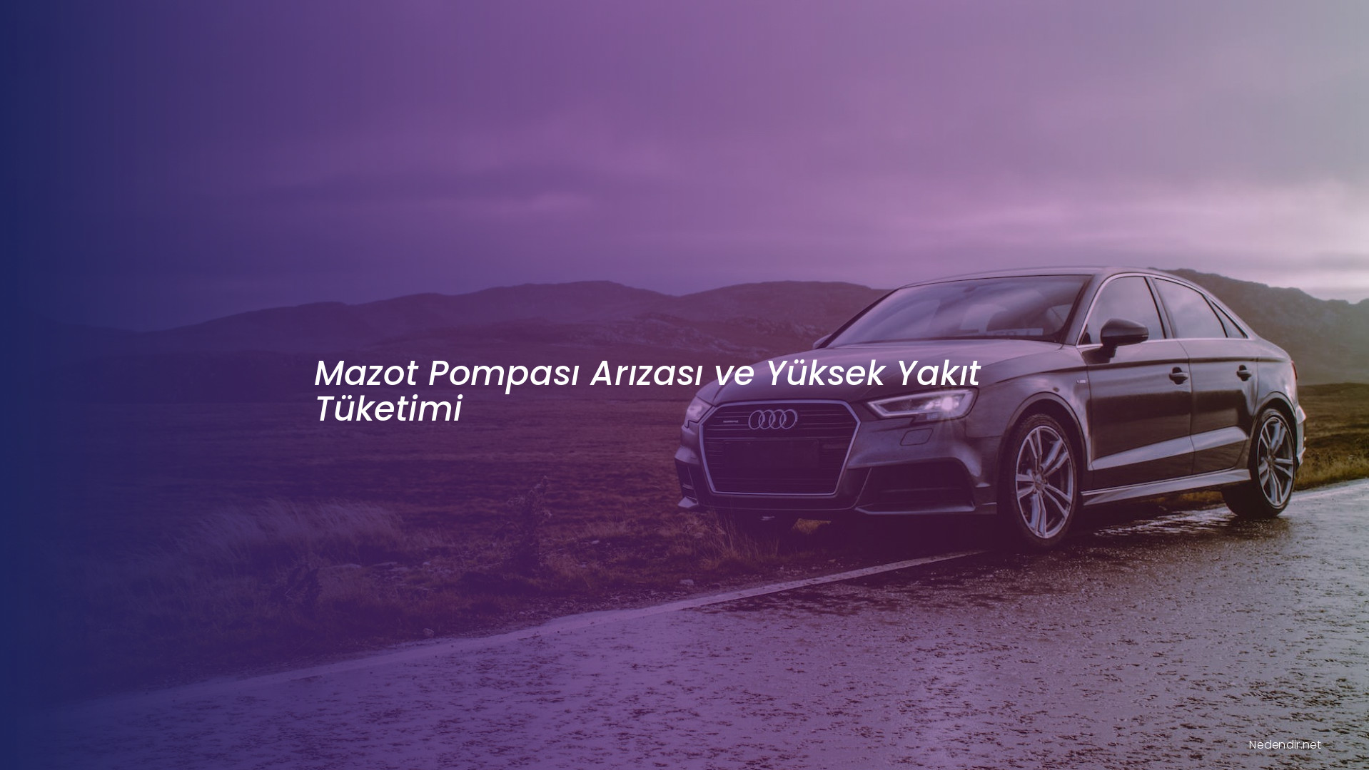 Mazot Pompası Arızası ve Yüksek Yakıt Tüketimi