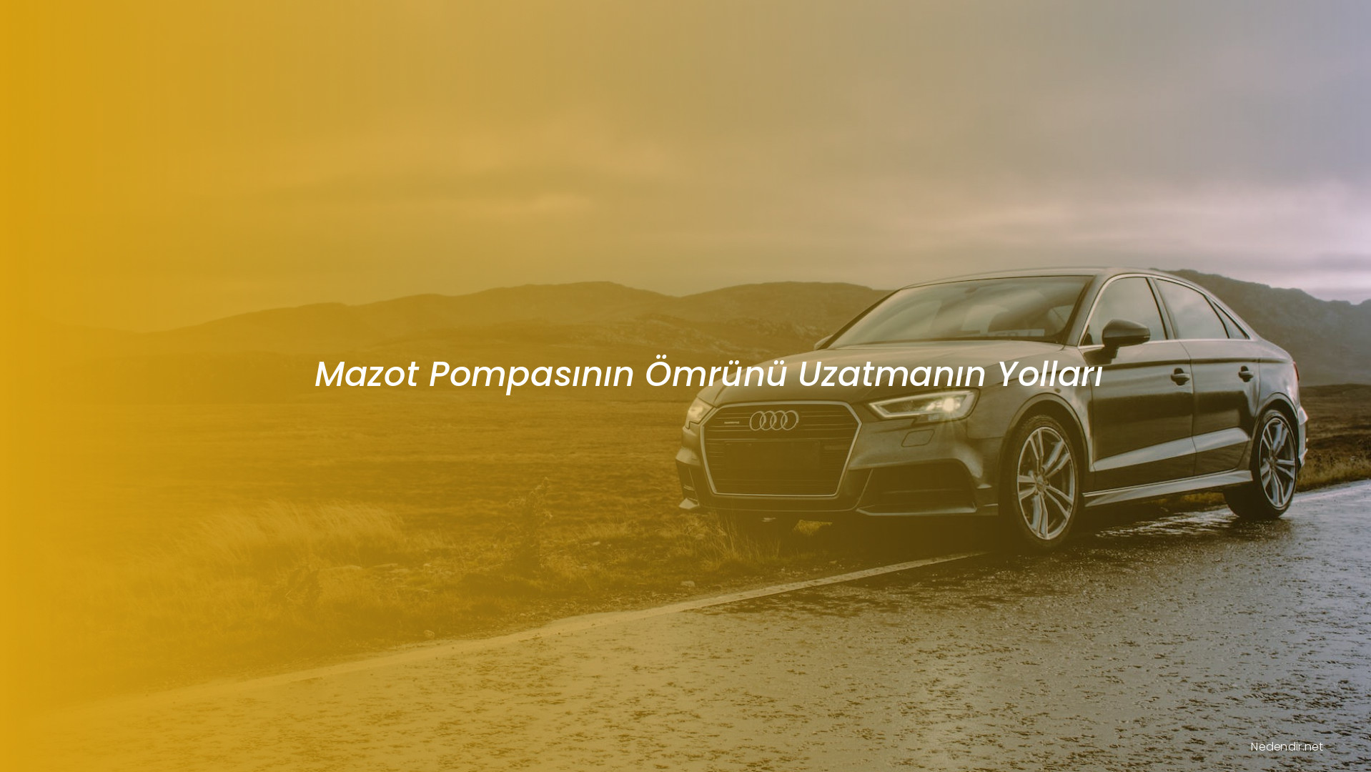 Mazot Pompasının Ömrünü Uzatmanın Yolları