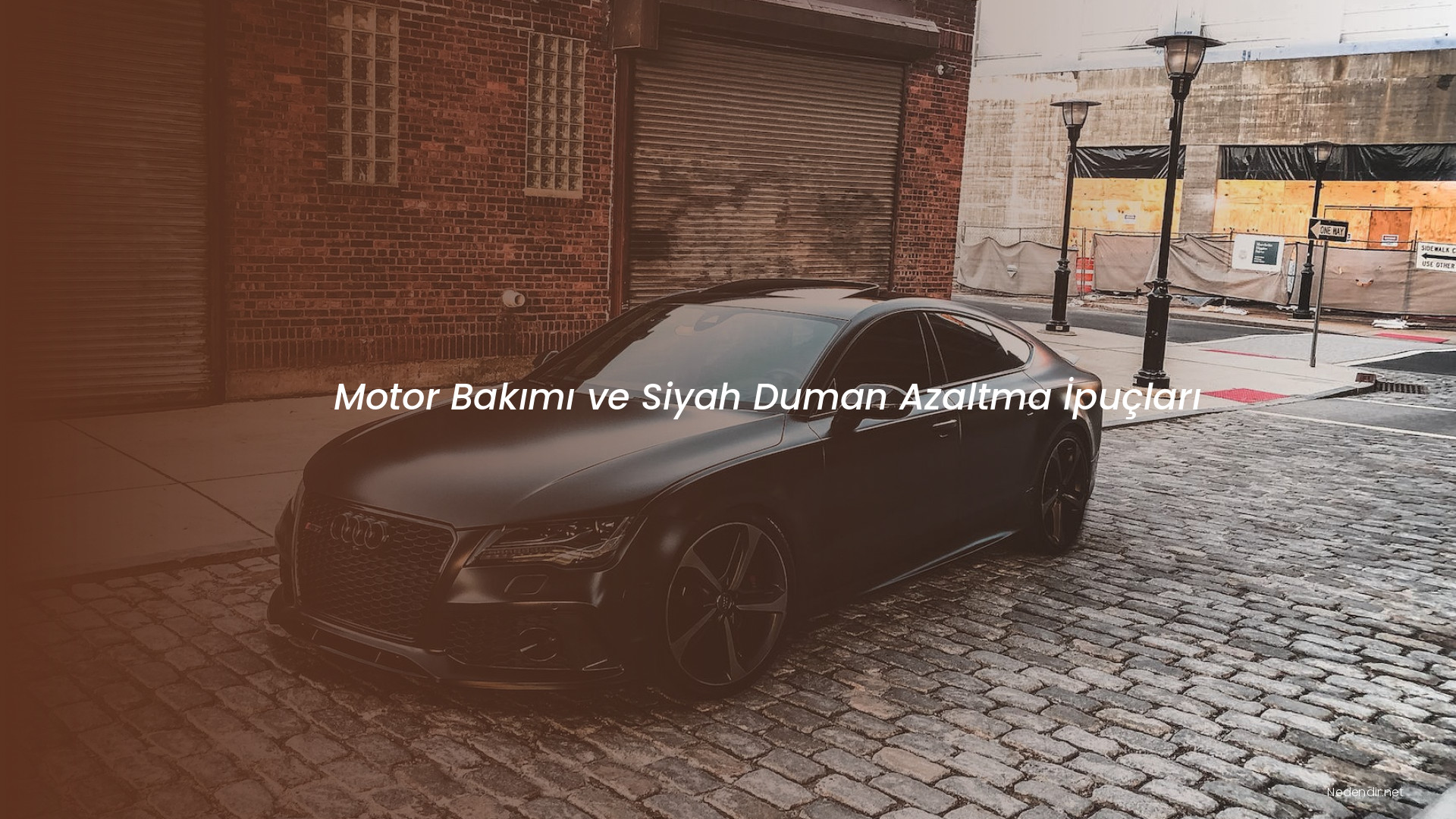 Motor Bakımı ve Siyah Duman Azaltma İpuçları