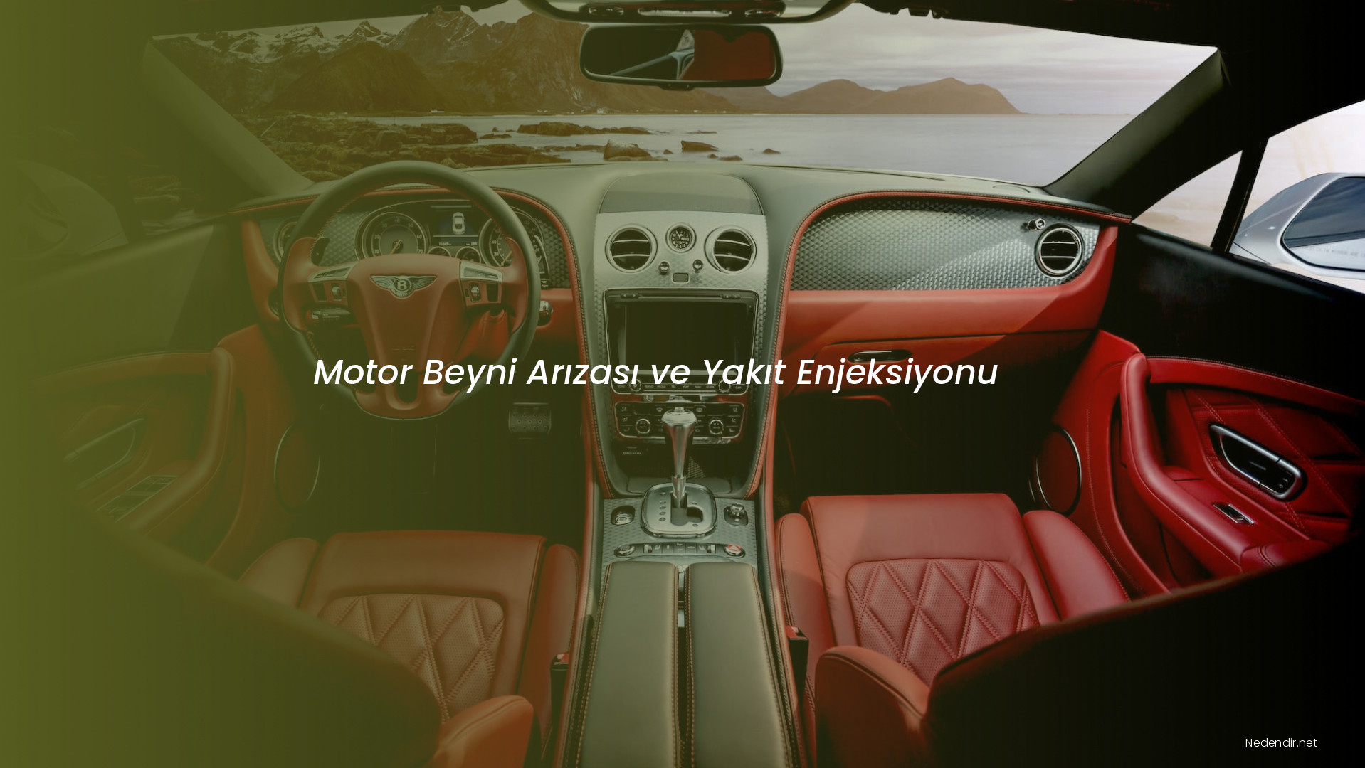 Motor Beyni Arızası ve Yakıt Enjeksiyonu