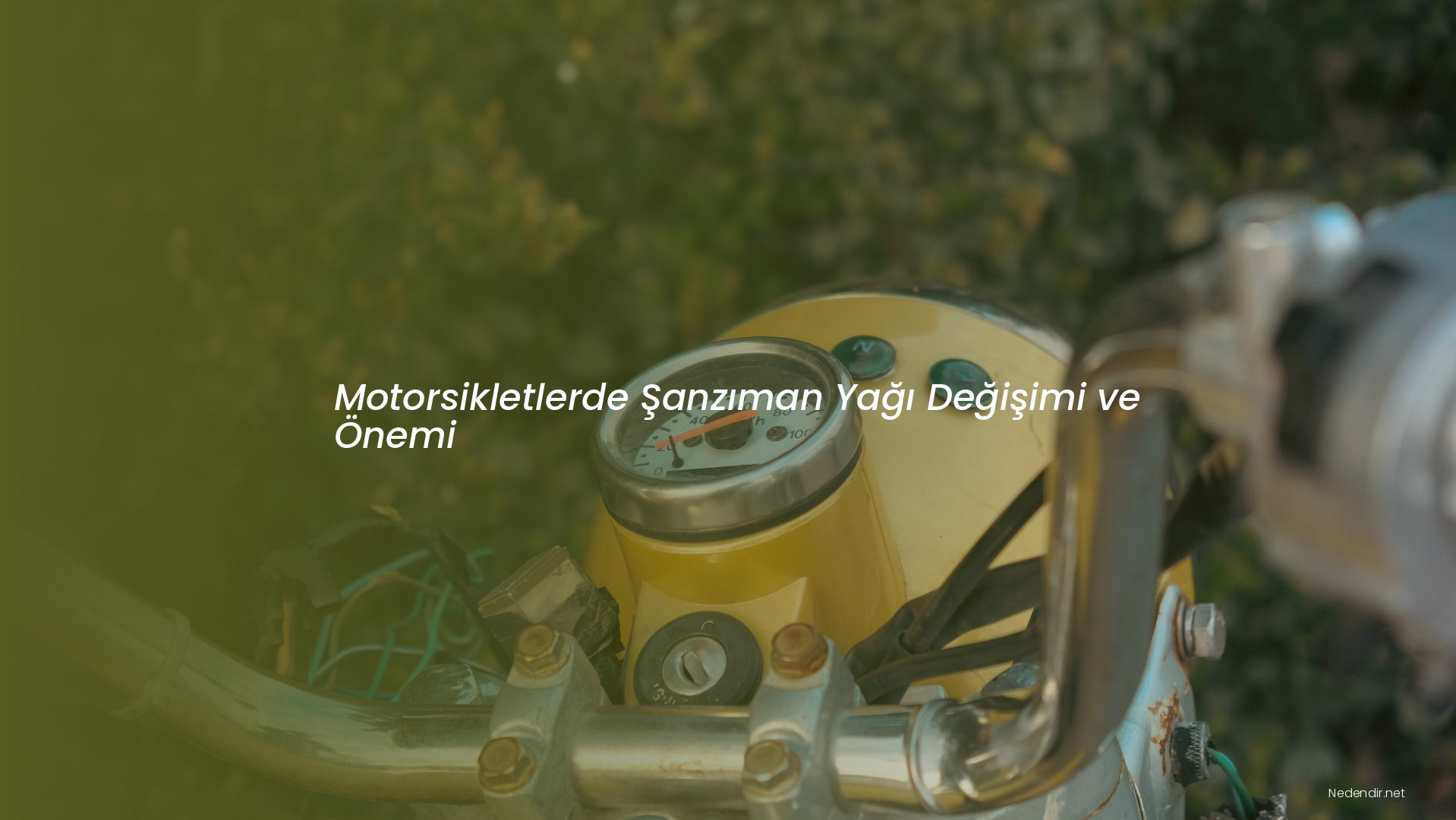 Motorsikletlerde Şanzıman Yağı Değişimi ve Önemi Motorsikletlerde Şanzıman Yağı Değişimi ve Önemi