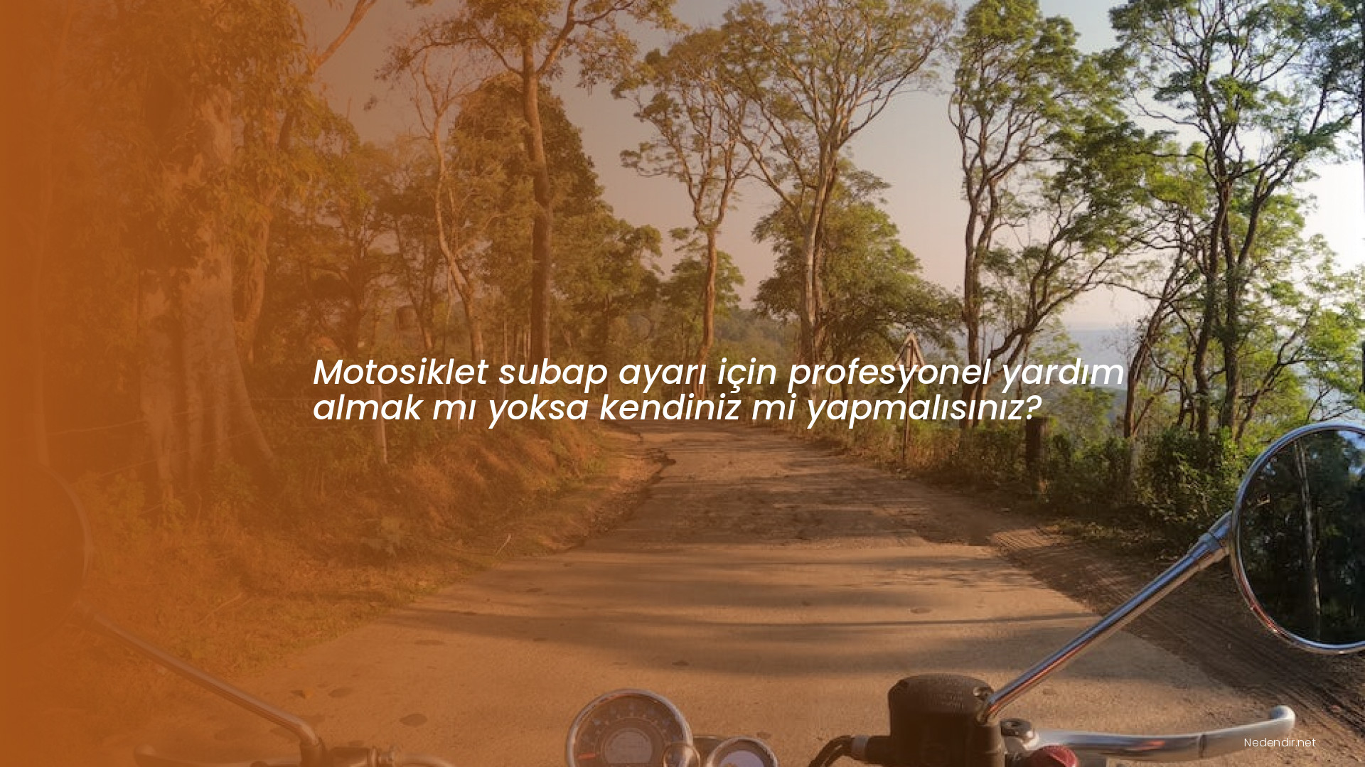 Motosiklet subap ayarı için profesyonel yardım almak mı yoksa kendiniz mi yapmalısınız? Motosiklet subap ayarı için profesyonel yardım almak mı yoksa kendiniz mi yapmalısınız?