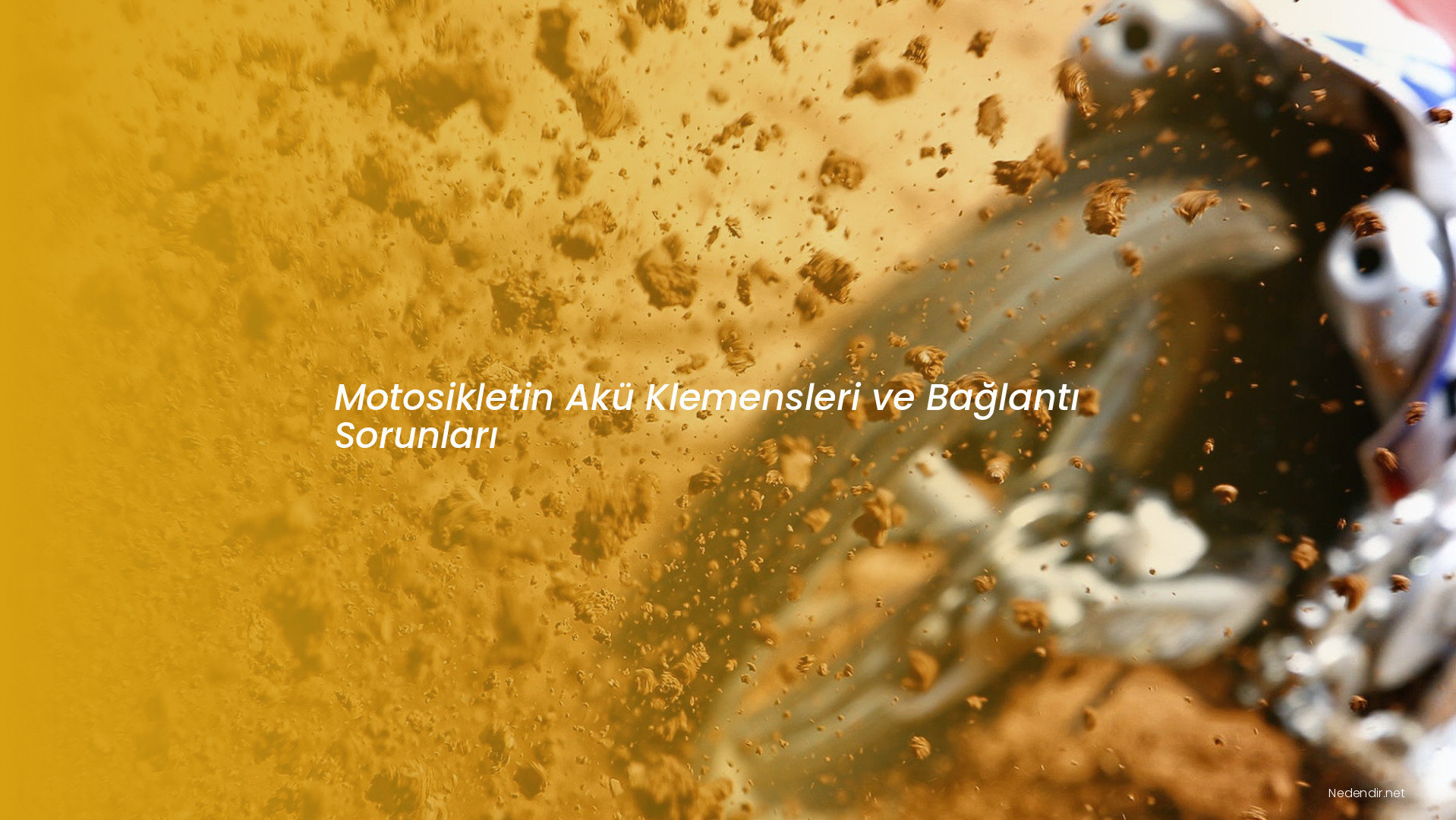 Motosikletin Akü Klemensleri ve Bağlantı Sorunları