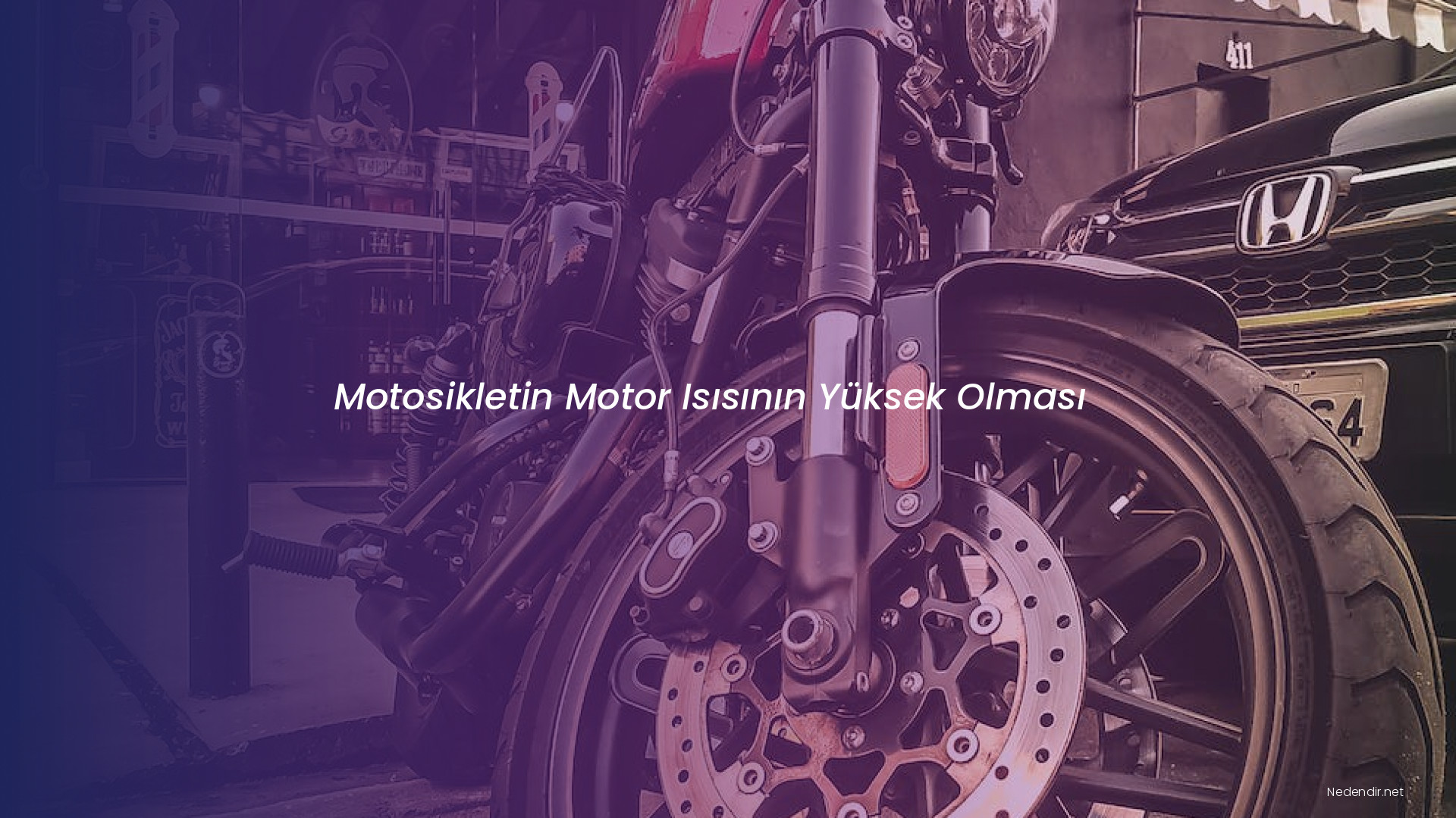 Motosikletin Motor Isısının Yüksek Olması