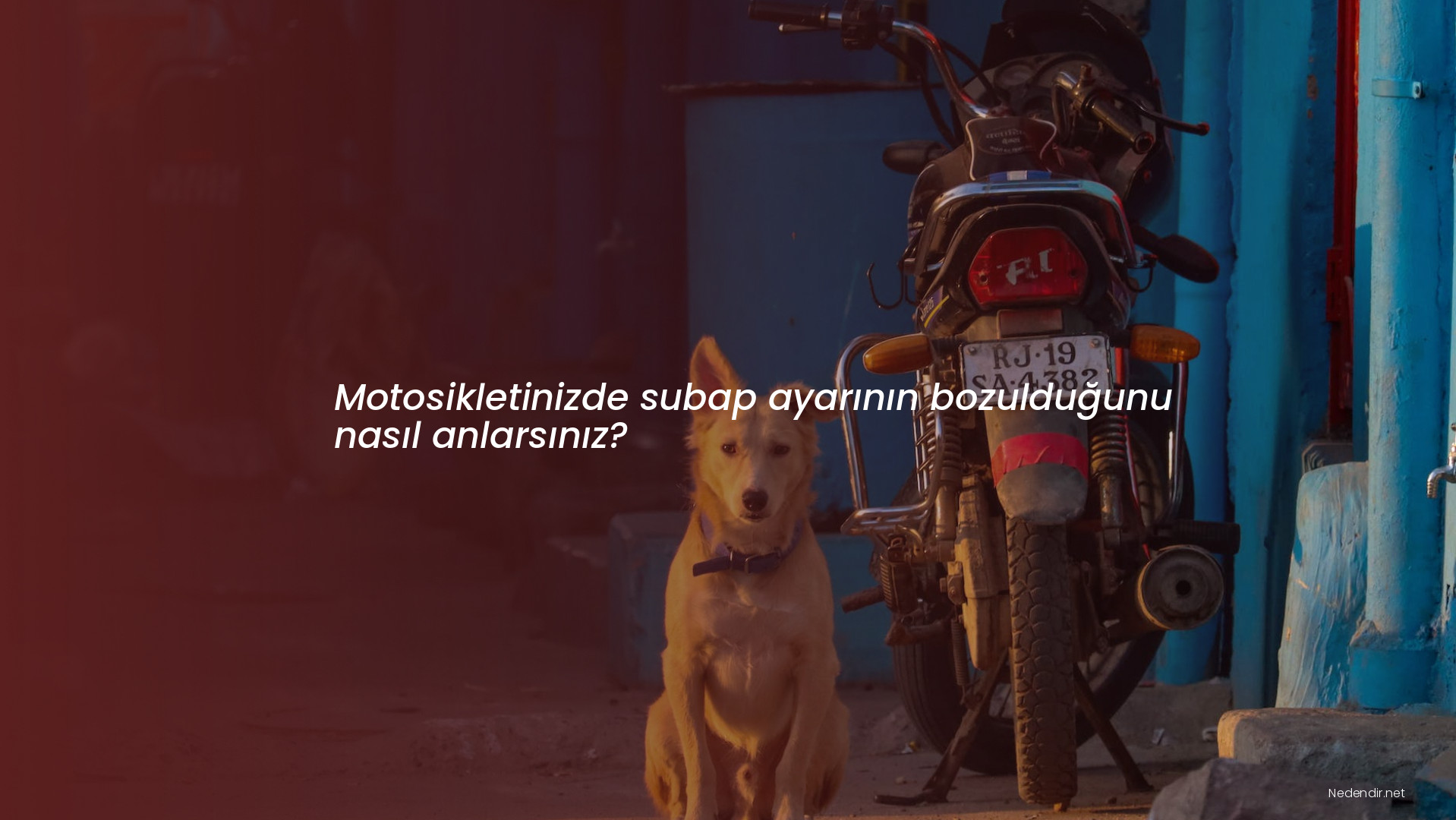 Motosikletinizde subap ayarının bozulduğunu nasıl anlarsınız? Motosikletinizde subap ayarının bozulduğunu nasıl anlarsınız?
