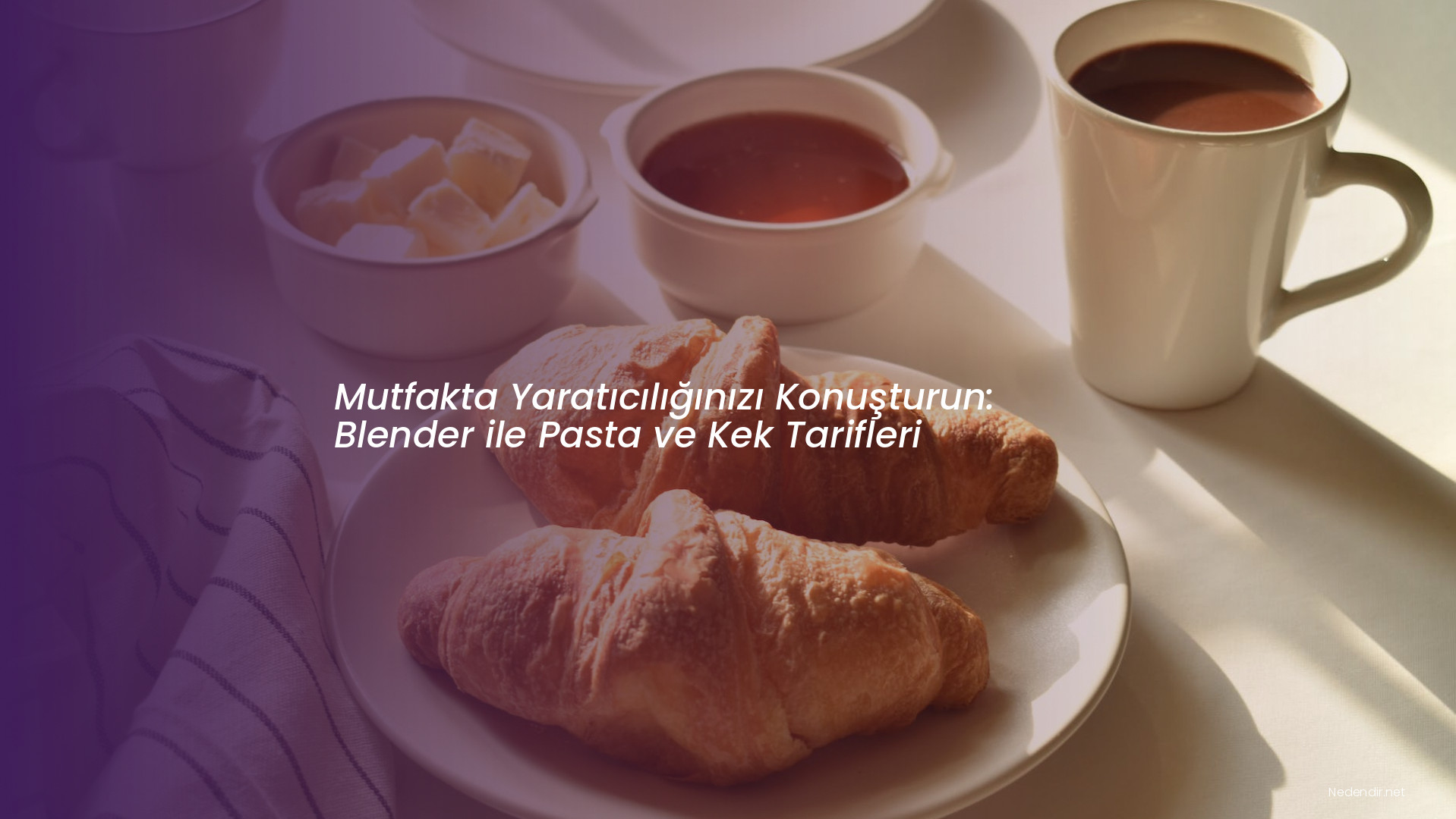 Mutfakta Yaratıcılığınızı Konuşturun: Blender ile Pasta ve Kek Tarifleri