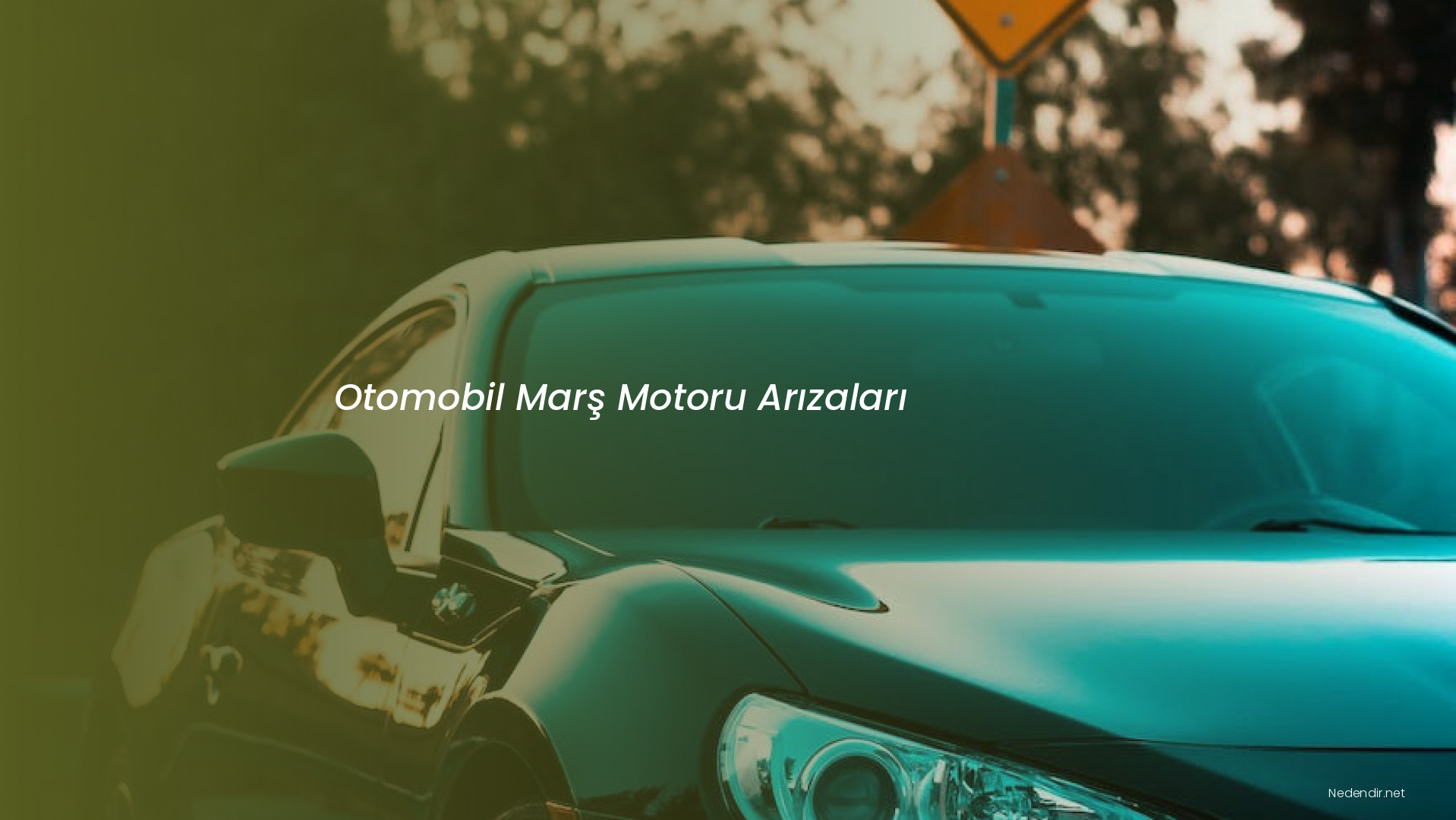 Otomobil Marş Motoru Arızaları