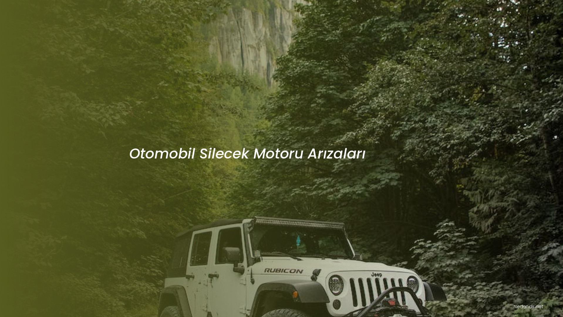 Otomobil Silecek Motoru Arızaları
