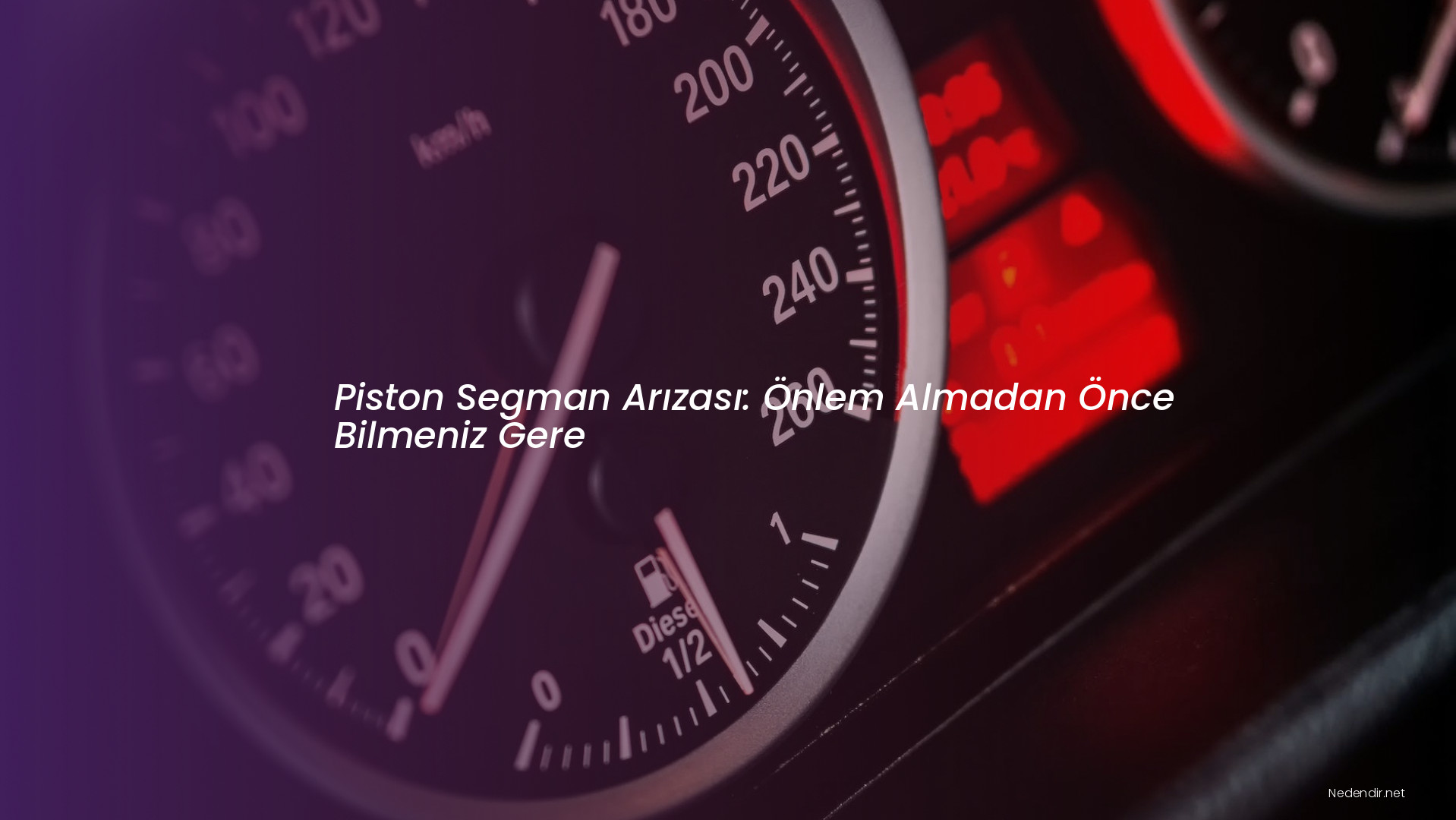 Piston Segman Arızası: Önlem Almadan Önce Bilmeniz Gere