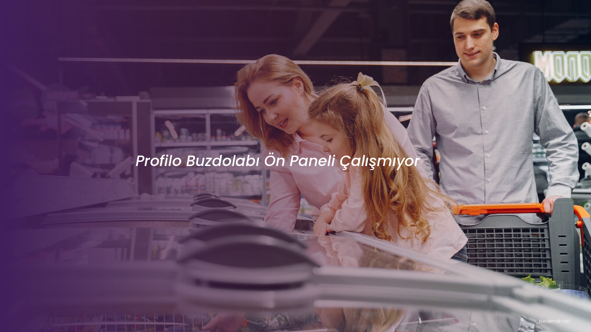 Profilo Buzdolabı Ön Paneli Çalışmıyor