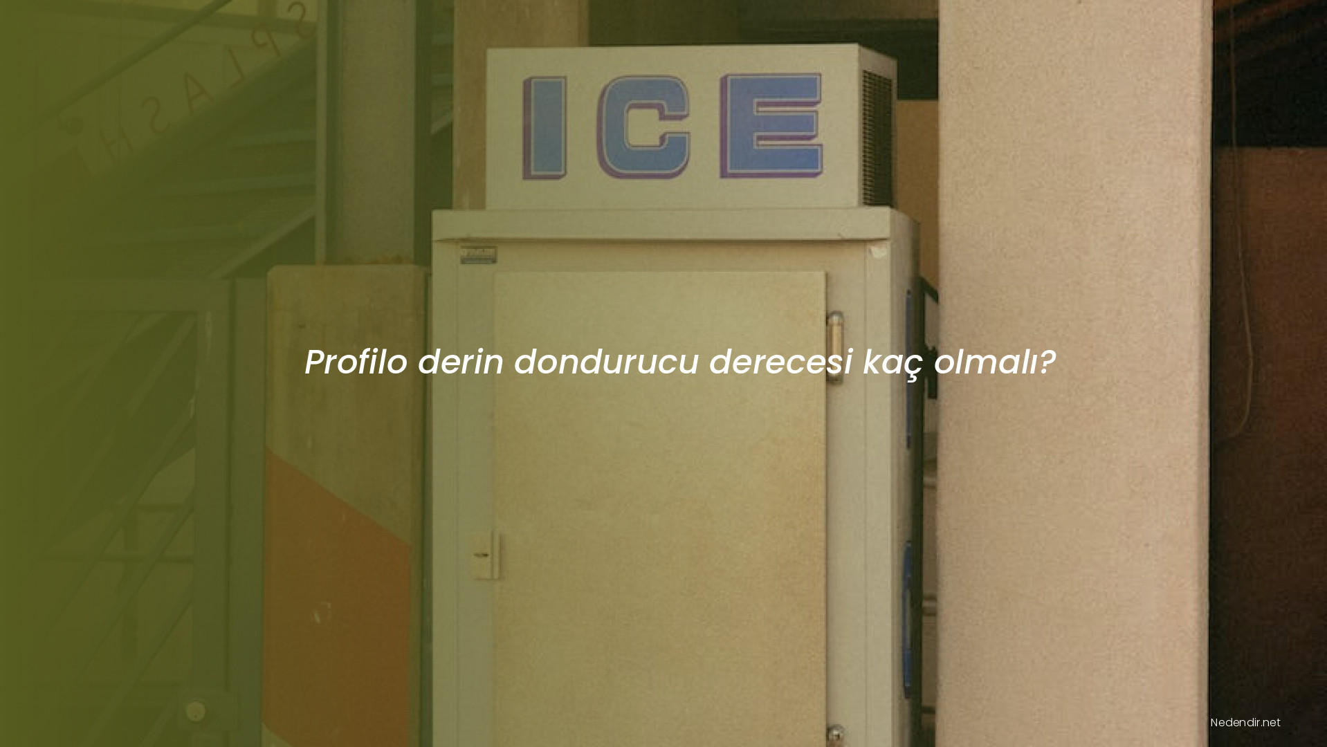 Profilo derin dondurucu derecesi kaç olmalı?