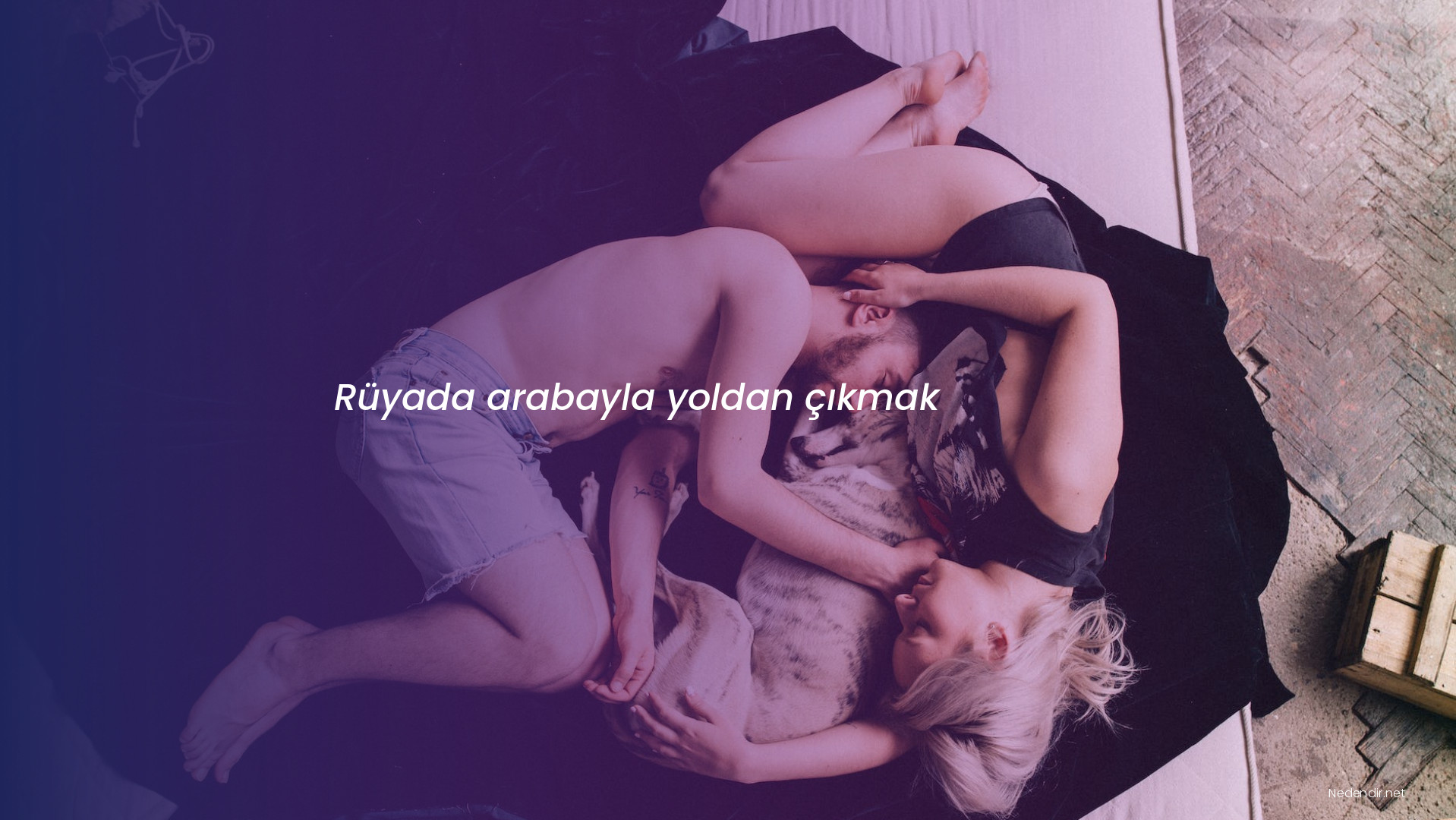 Rüyada arabayla yoldan çıkmak