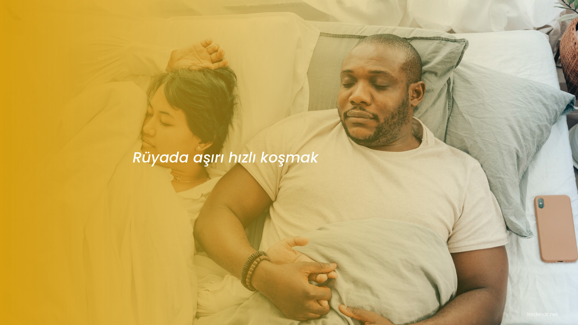 Rüyada aşırı hızlı koşmak