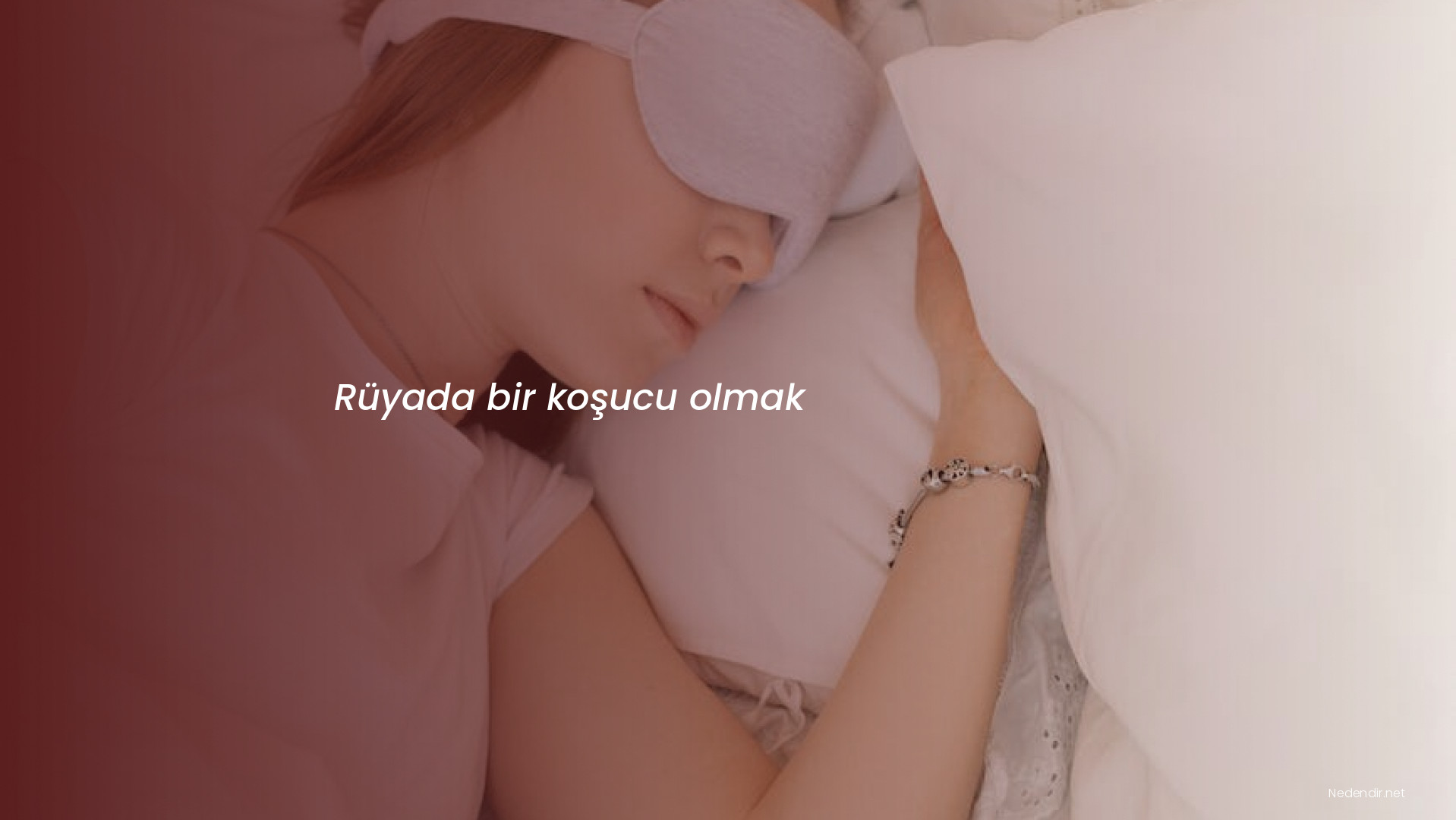 Rüyada bir koşucu olmak