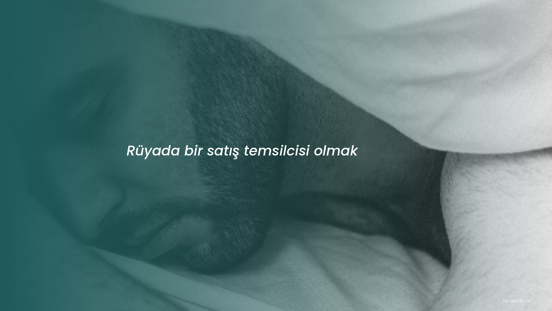 Rüyada bir satış temsilcisi olmak