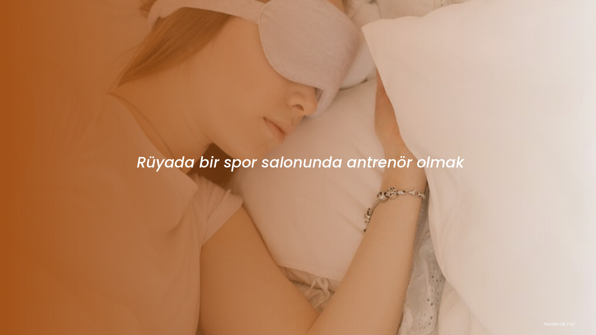 Rüyada bir spor salonunda antrenör olmak