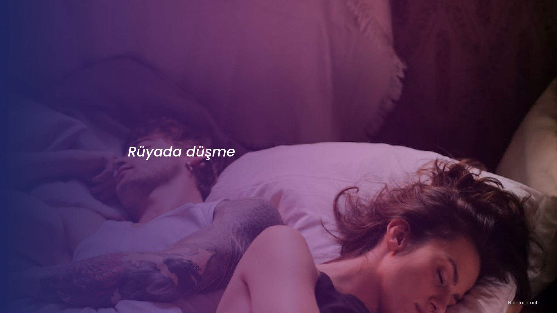 Rüyada düşme