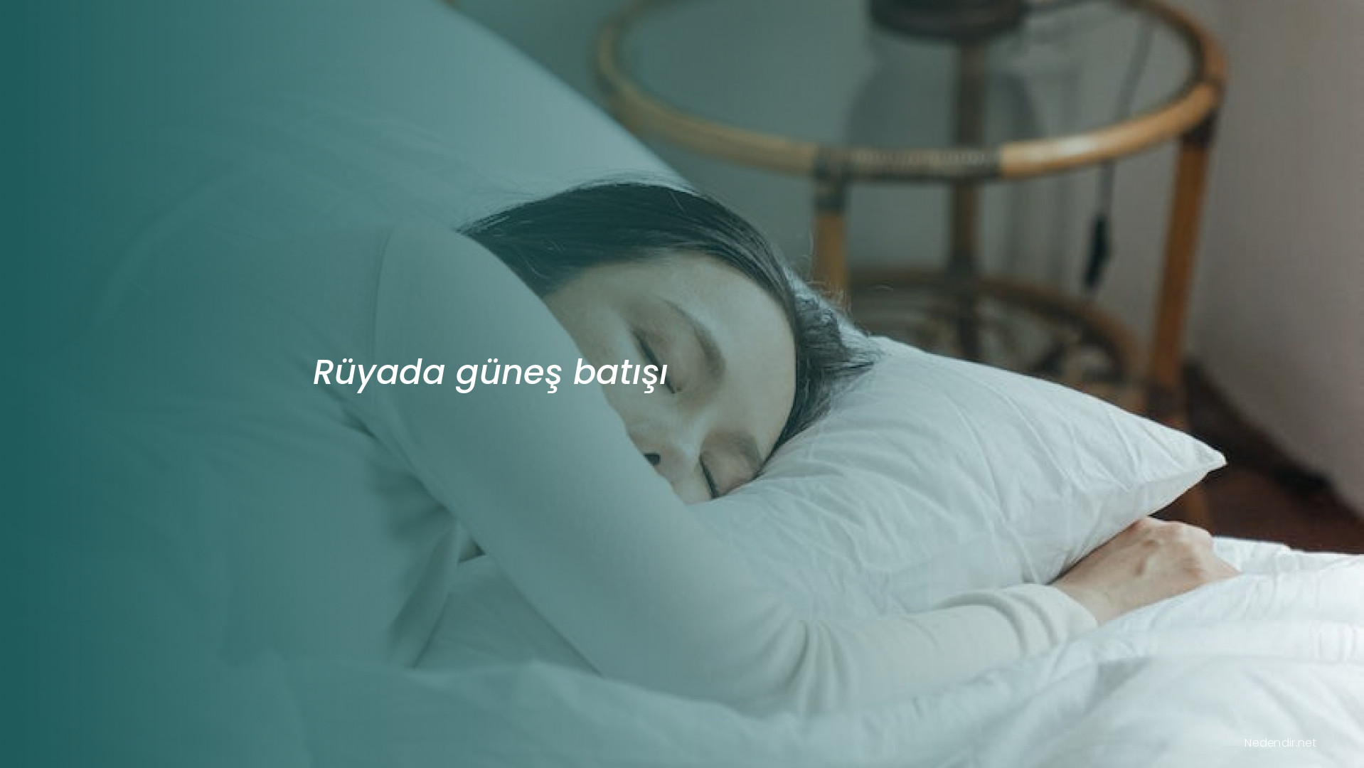 Rüyada güneş batışı