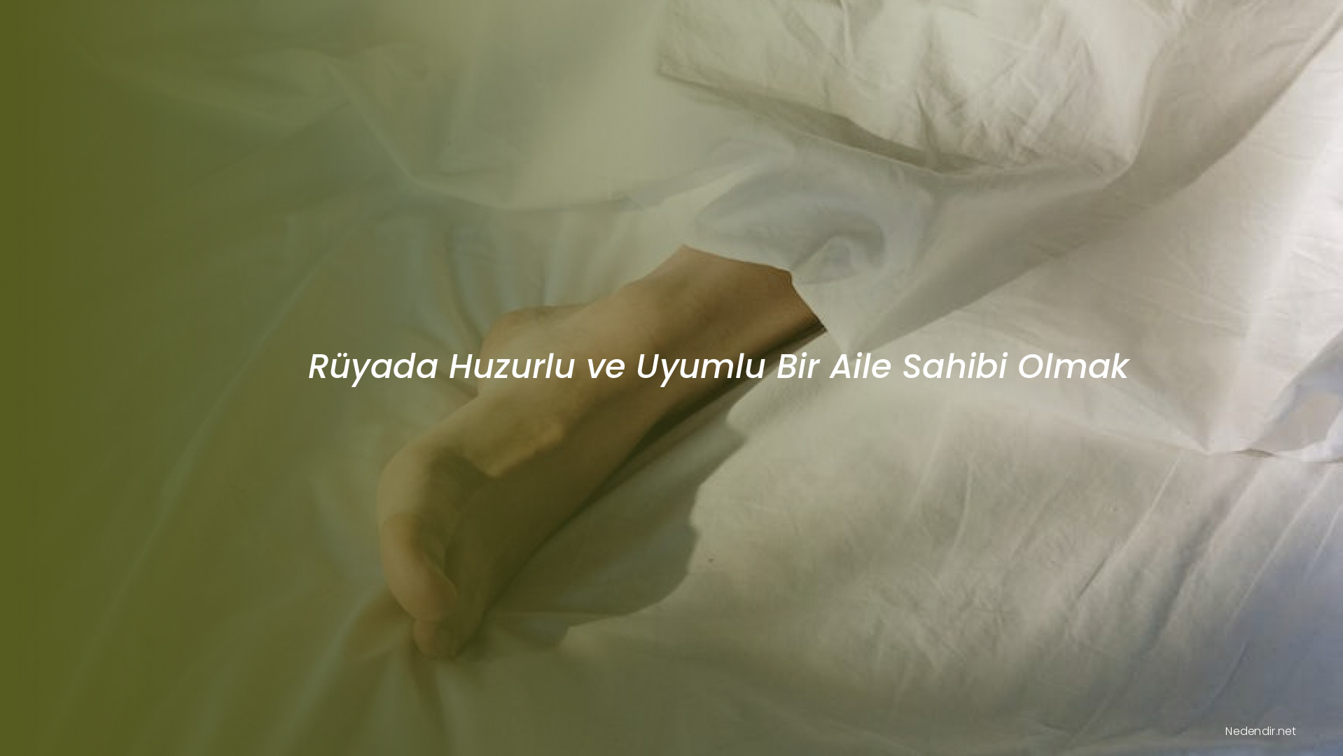 Rüyada Huzurlu ve Uyumlu Bir Aile Sahibi Olmak Rüyada Huzurlu ve Uyumlu Bir Aile Sahibi Olmak