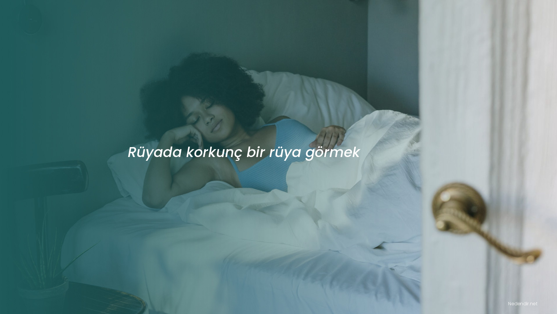 Rüyada korkunç bir rüya görmek