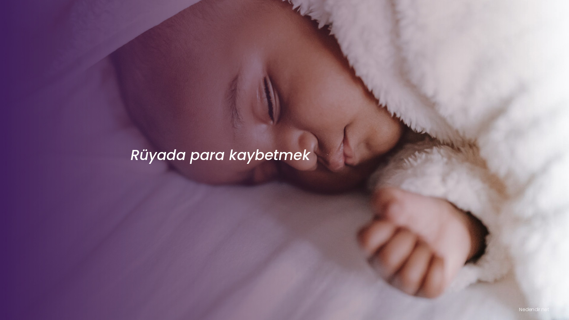 Rüyada para kaybetmek