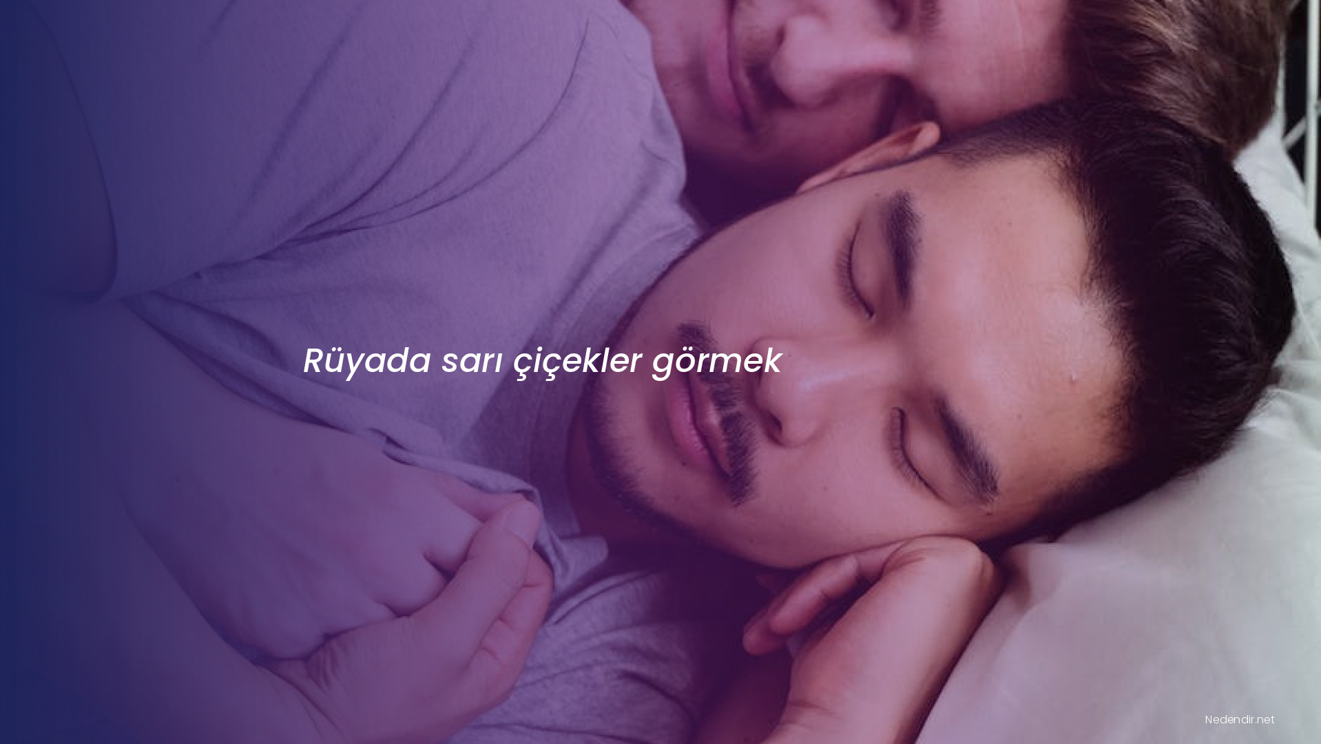 Rüyada sarı çiçekler görmek