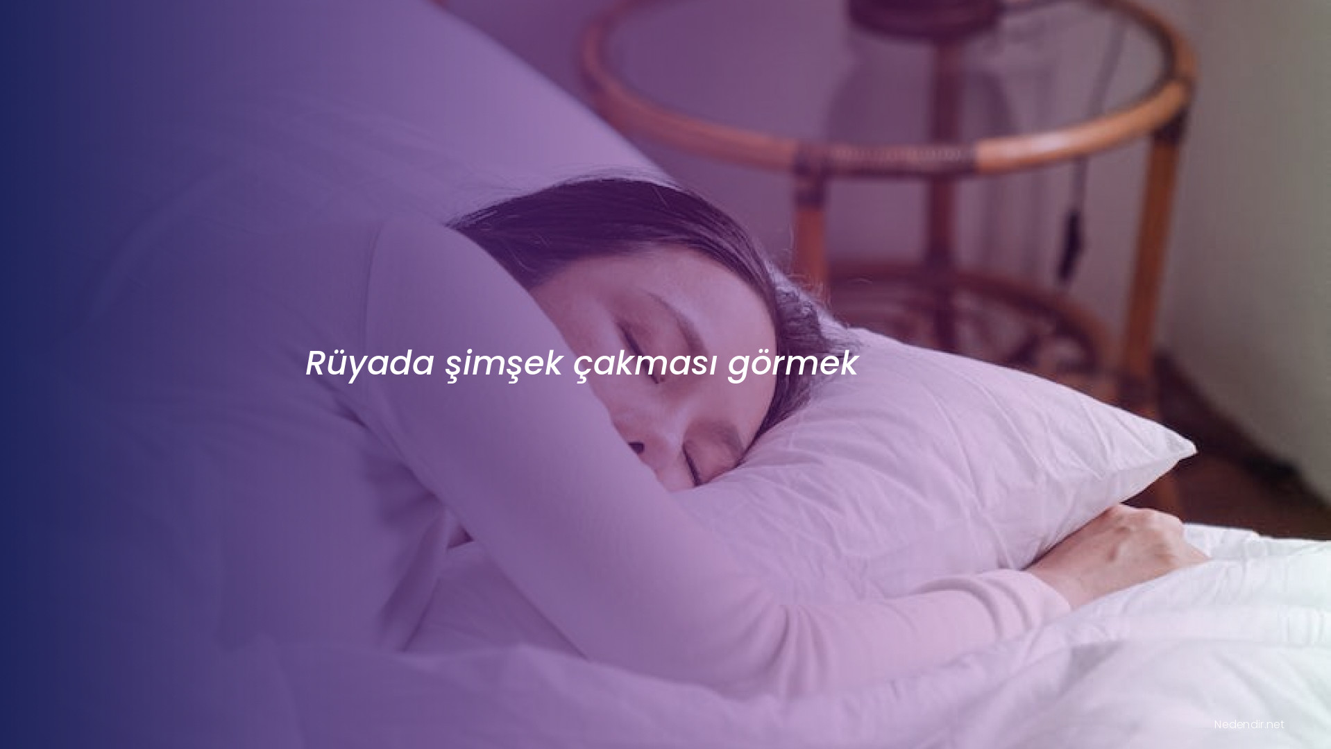 Rüyada şimşek çakması görmek