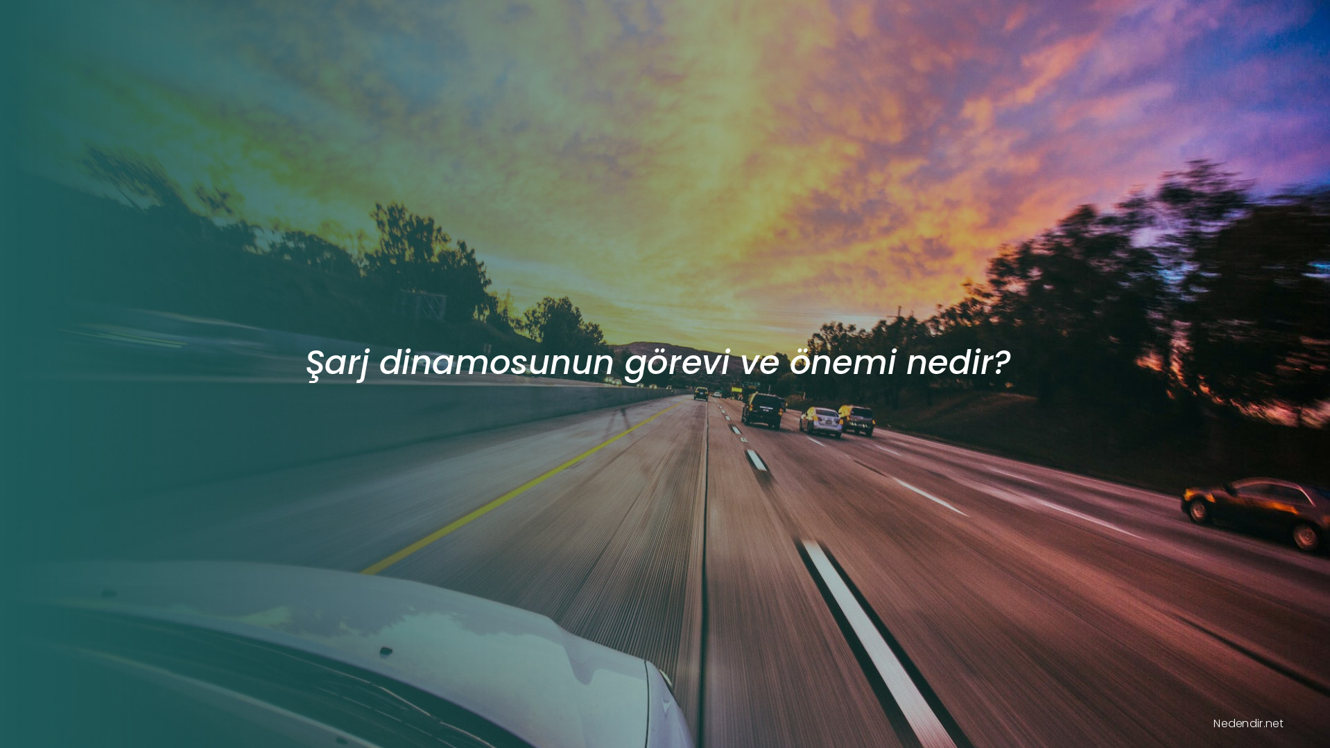 Şarj dinamosunun görevi ve önemi nedir?