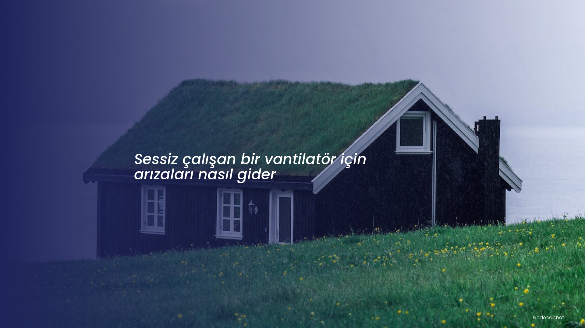 Sessiz çalışan bir vantilatör için arızaları nasıl gider Sessiz çalışan bir vantilatör için arızaları nasıl gider