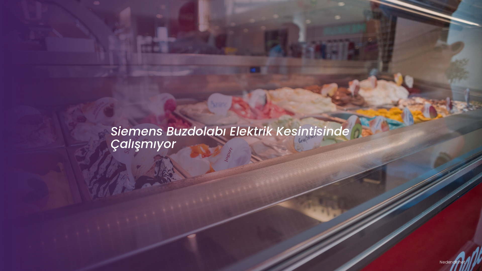 Siemens Buzdolabı Elektrik Kesintisinde Çalışmıyor