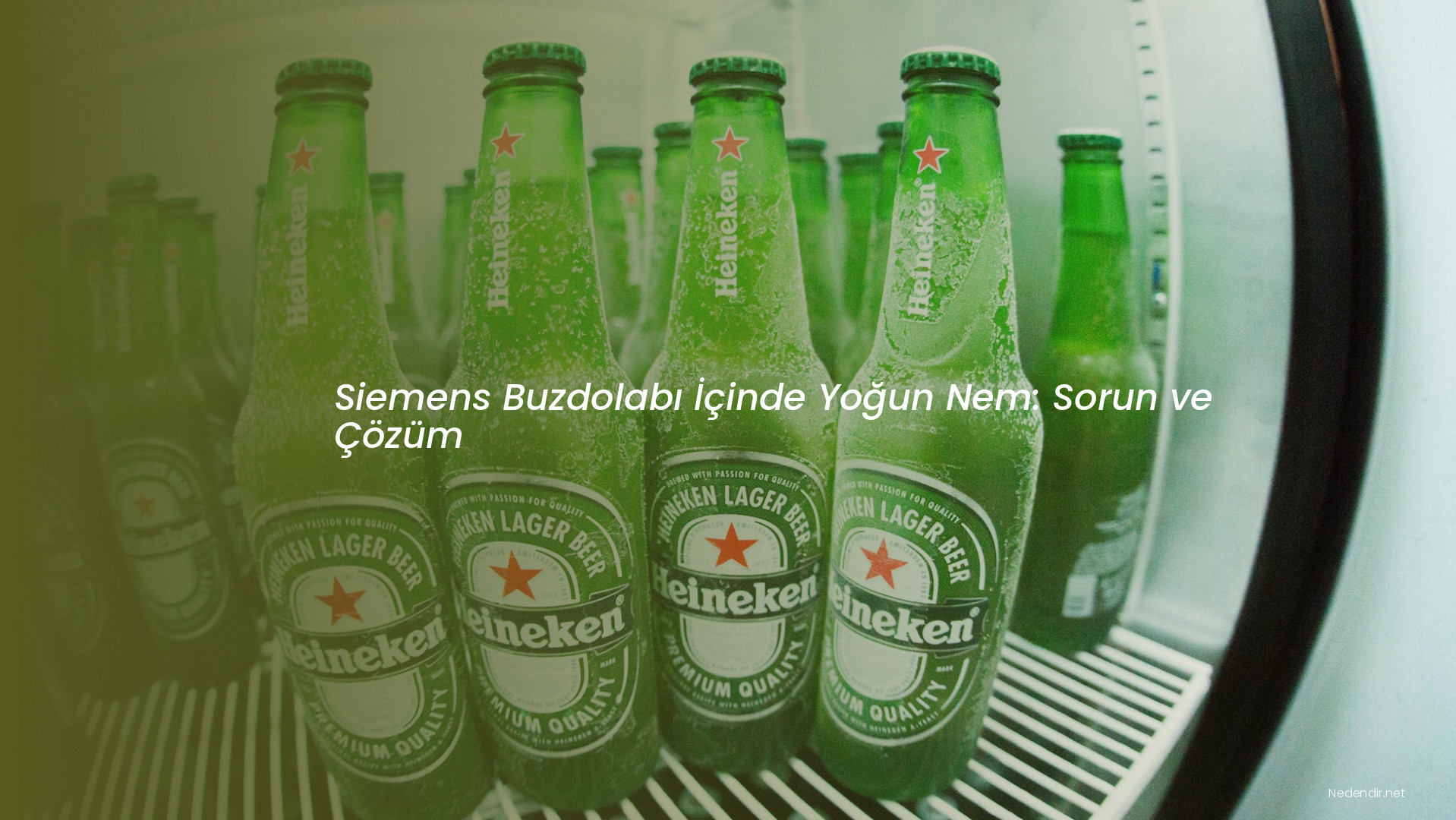 Siemens Buzdolabı İçinde Yoğun Nem: Sorun ve Çözüm