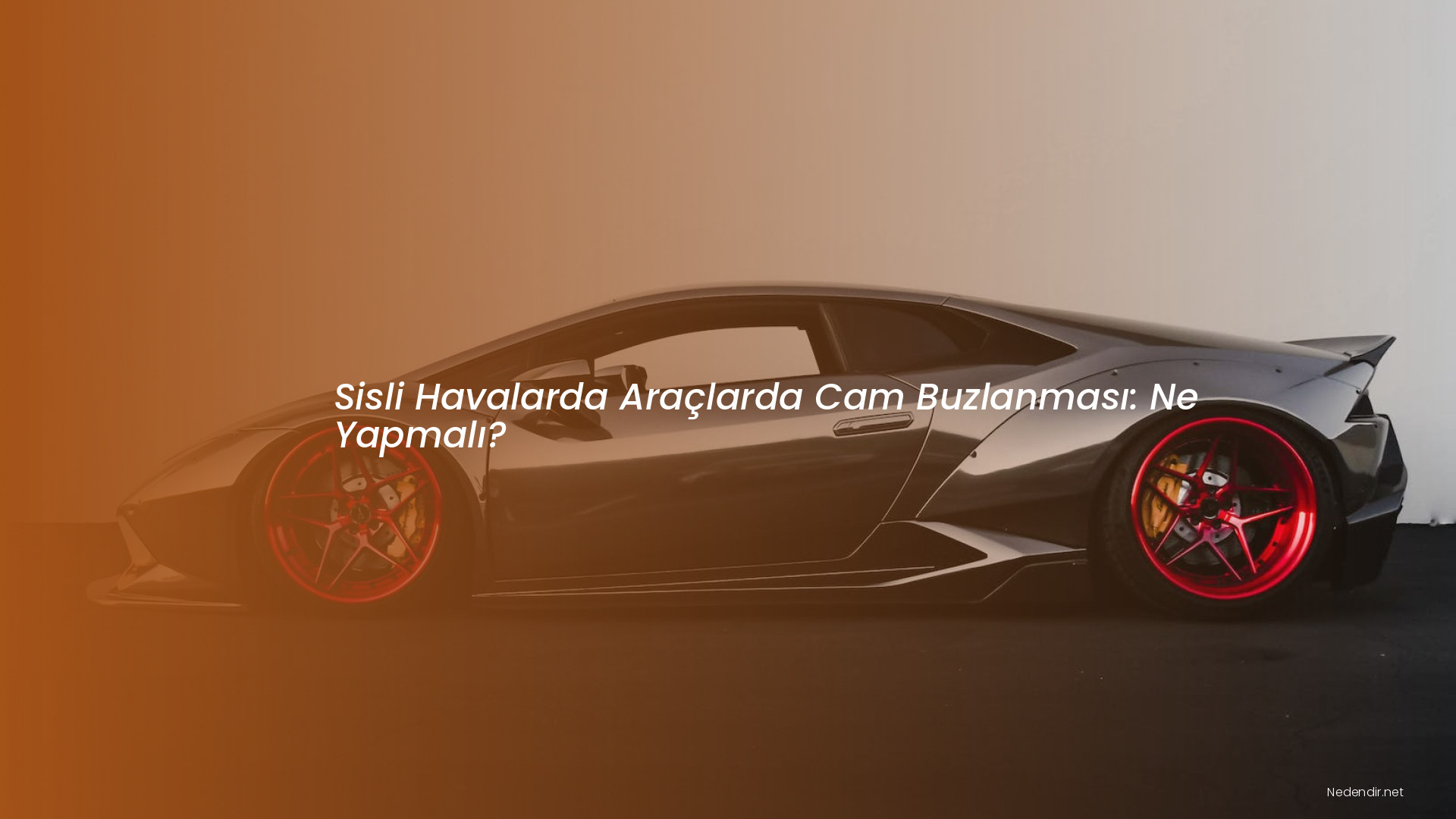 Sisli Havalarda Araçlarda Cam Buzlanması: Ne Yapmalı?