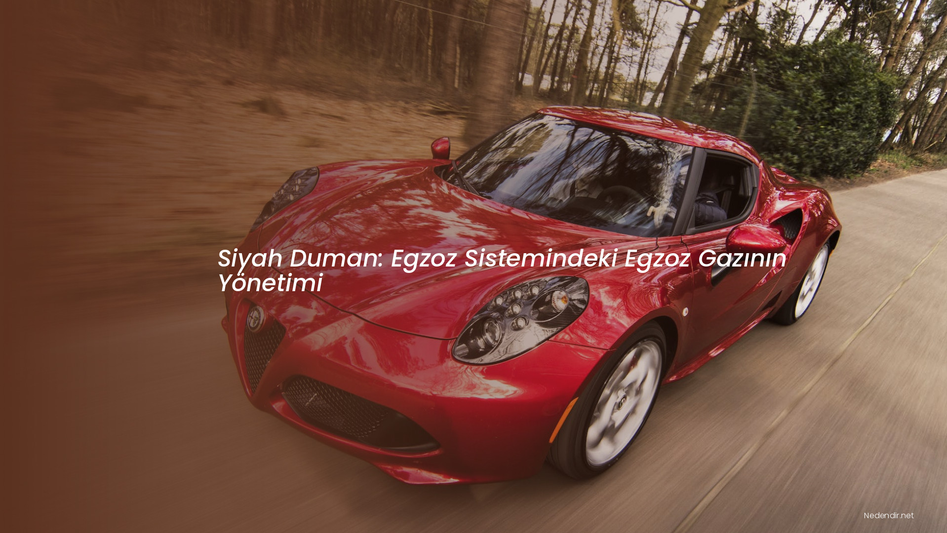 Siyah Duman: Egzoz Sistemindeki Egzoz Gazının Yönetimi